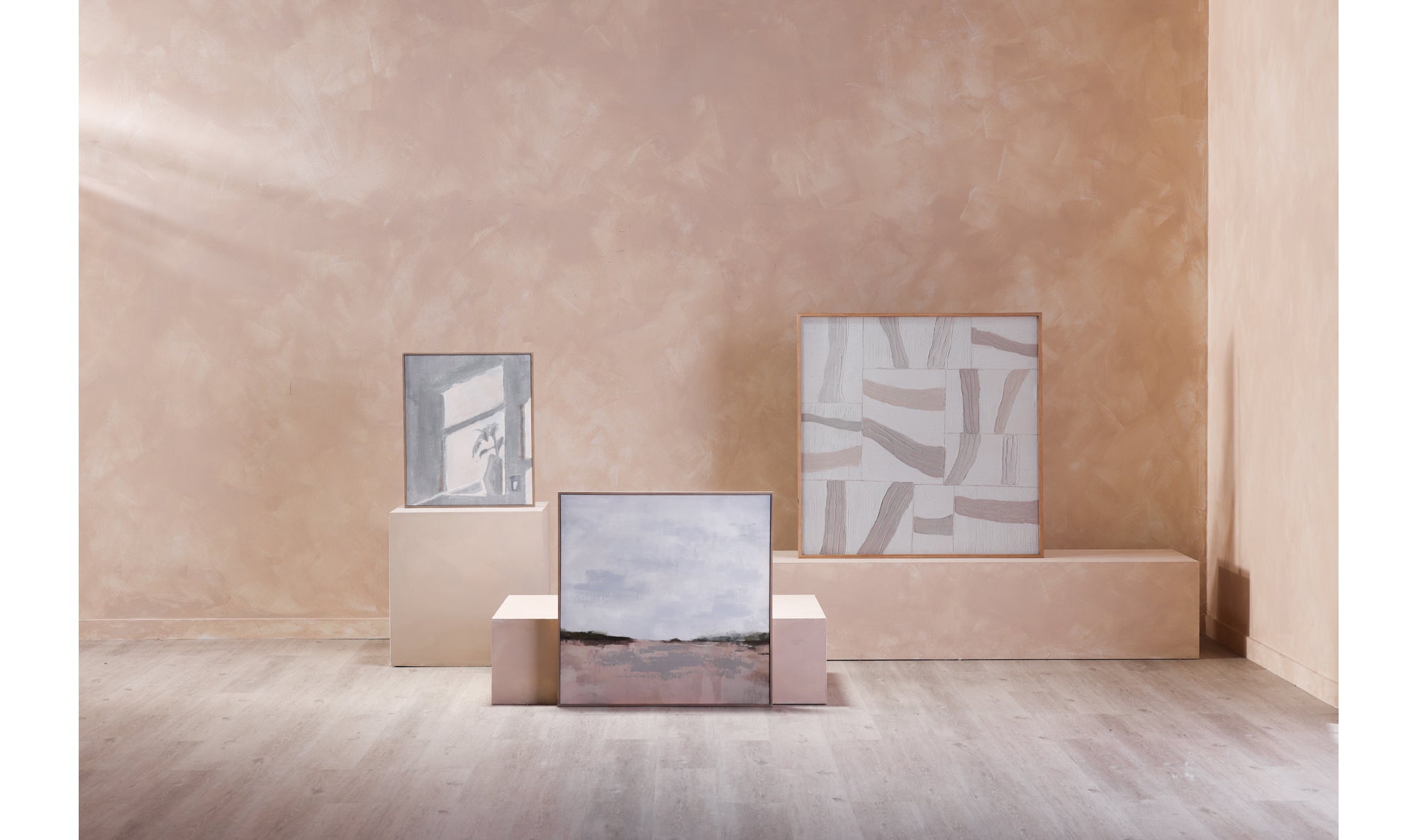 Configured Framed Painting