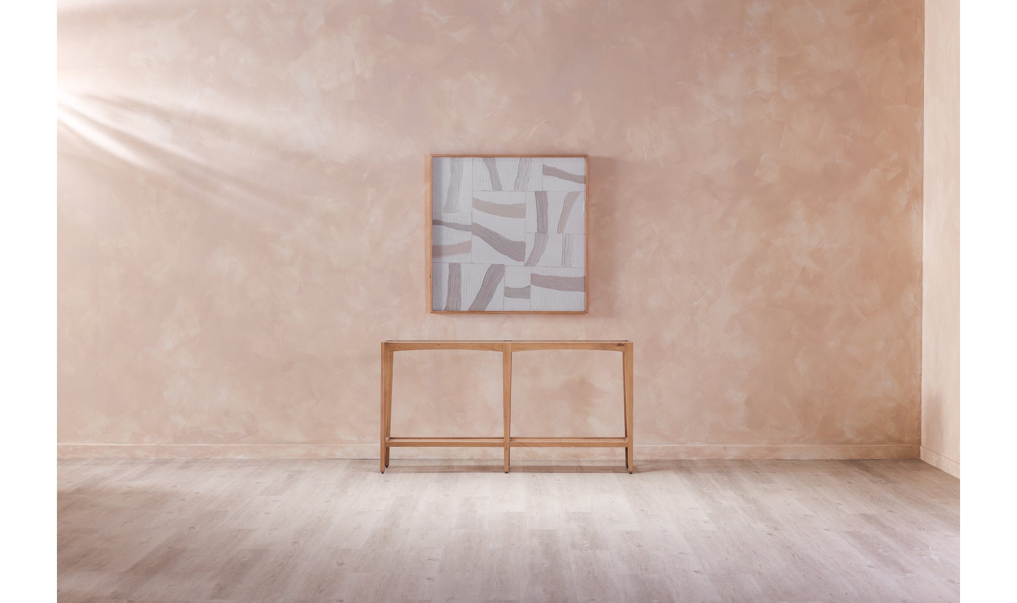 Configured Framed Painting