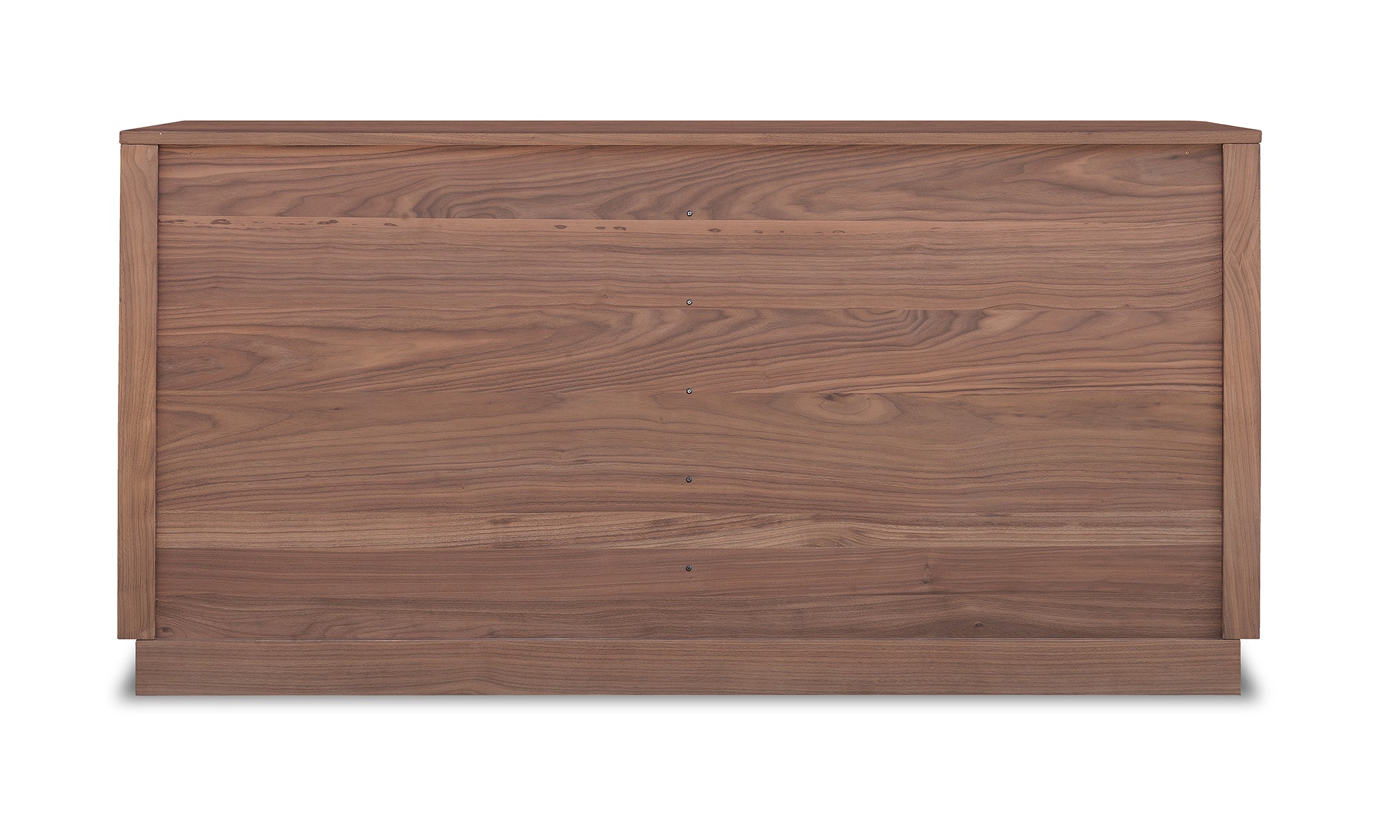 Round Off Dresser Walnut Brown