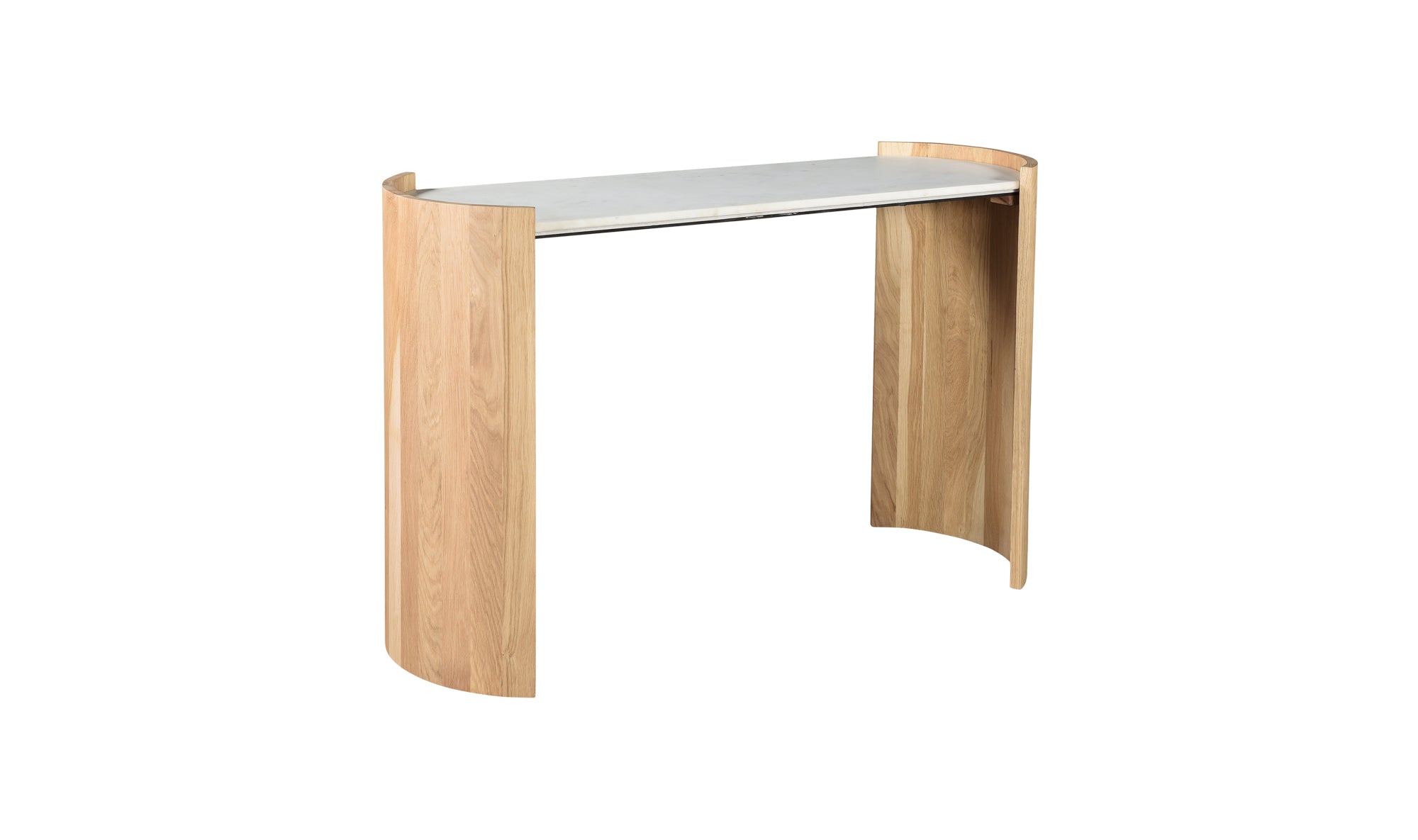 Dala Console Table White