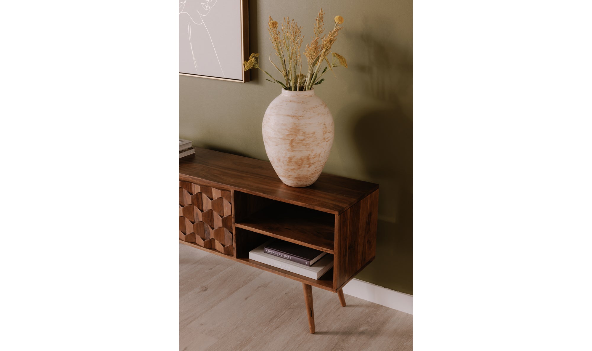 O2 TV Cabinet Natural