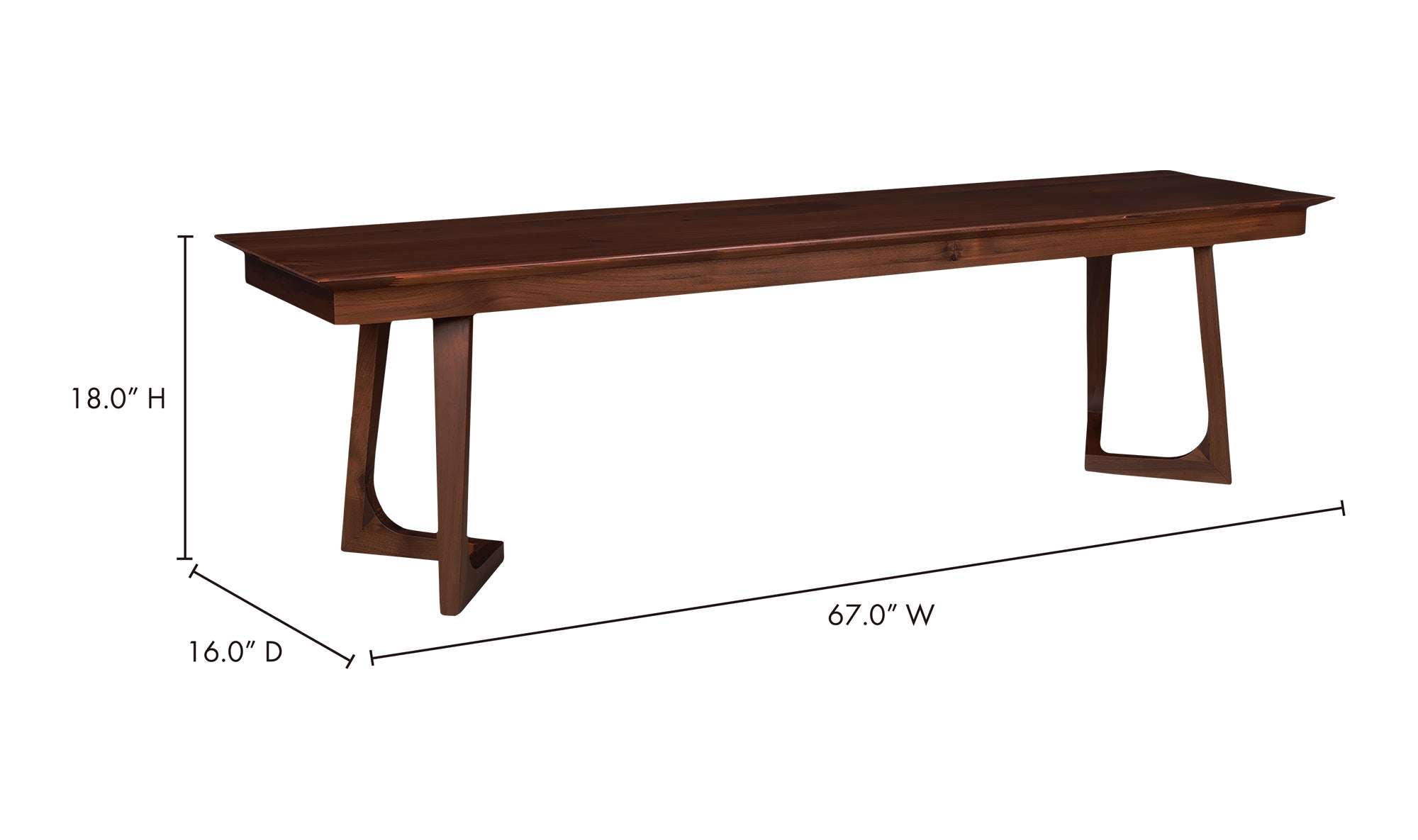 Godenza Bench Brown