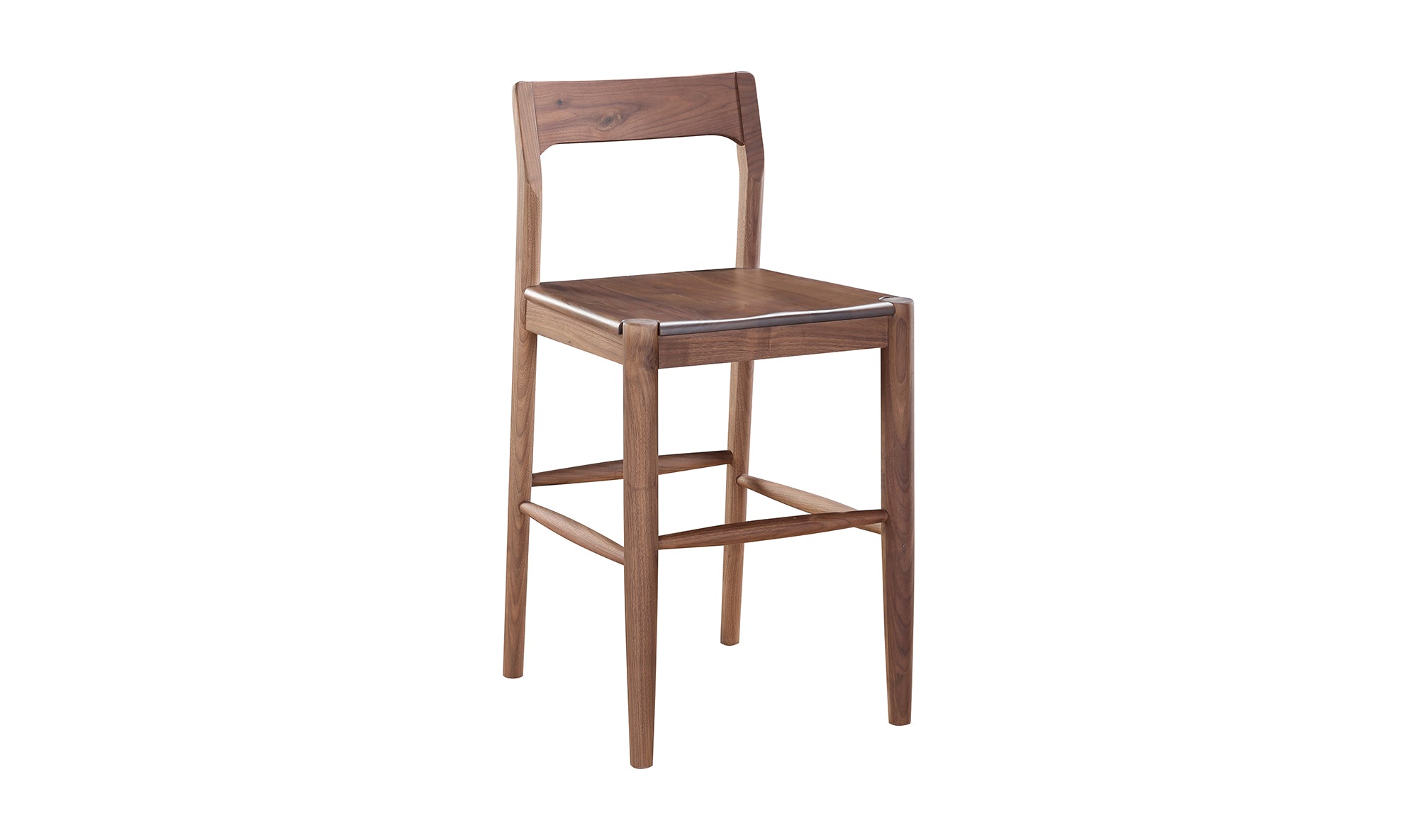 Owing Counter Stool Walnut Brown