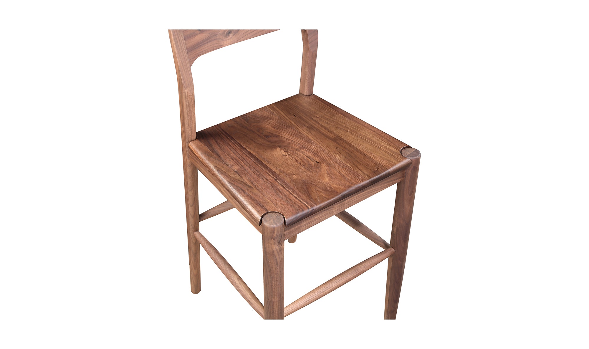 Owing Counter Stool Walnut Brown