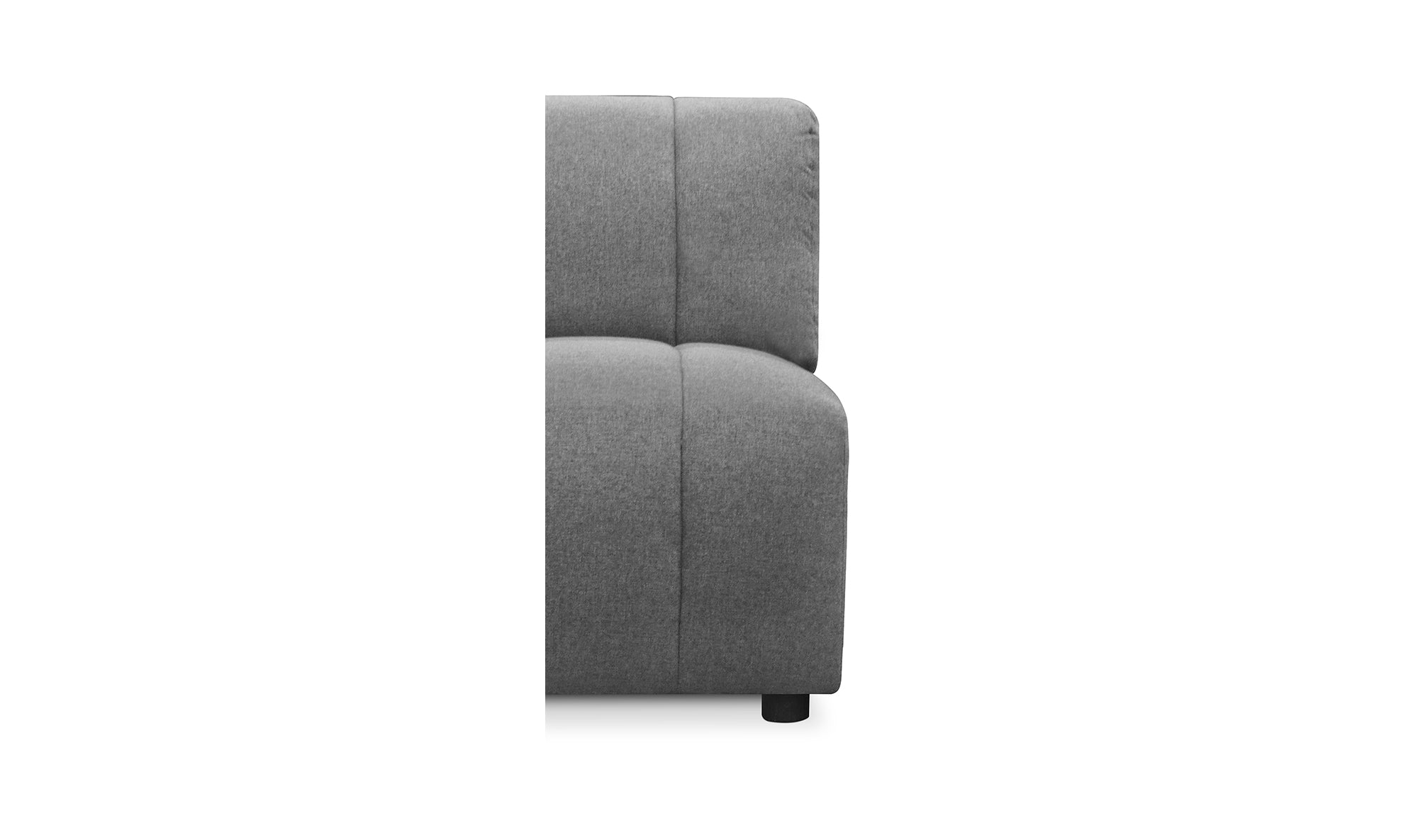 Lyric Slipper Chair Grey