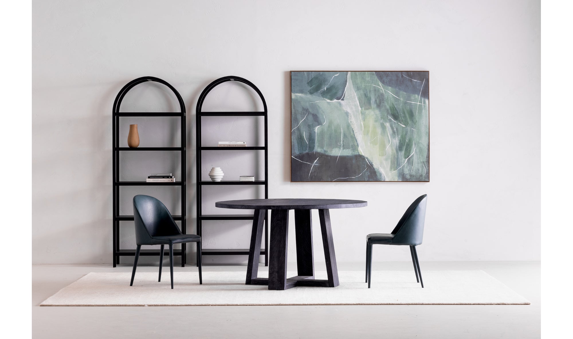 Impression Framed Painting Verdant Palette