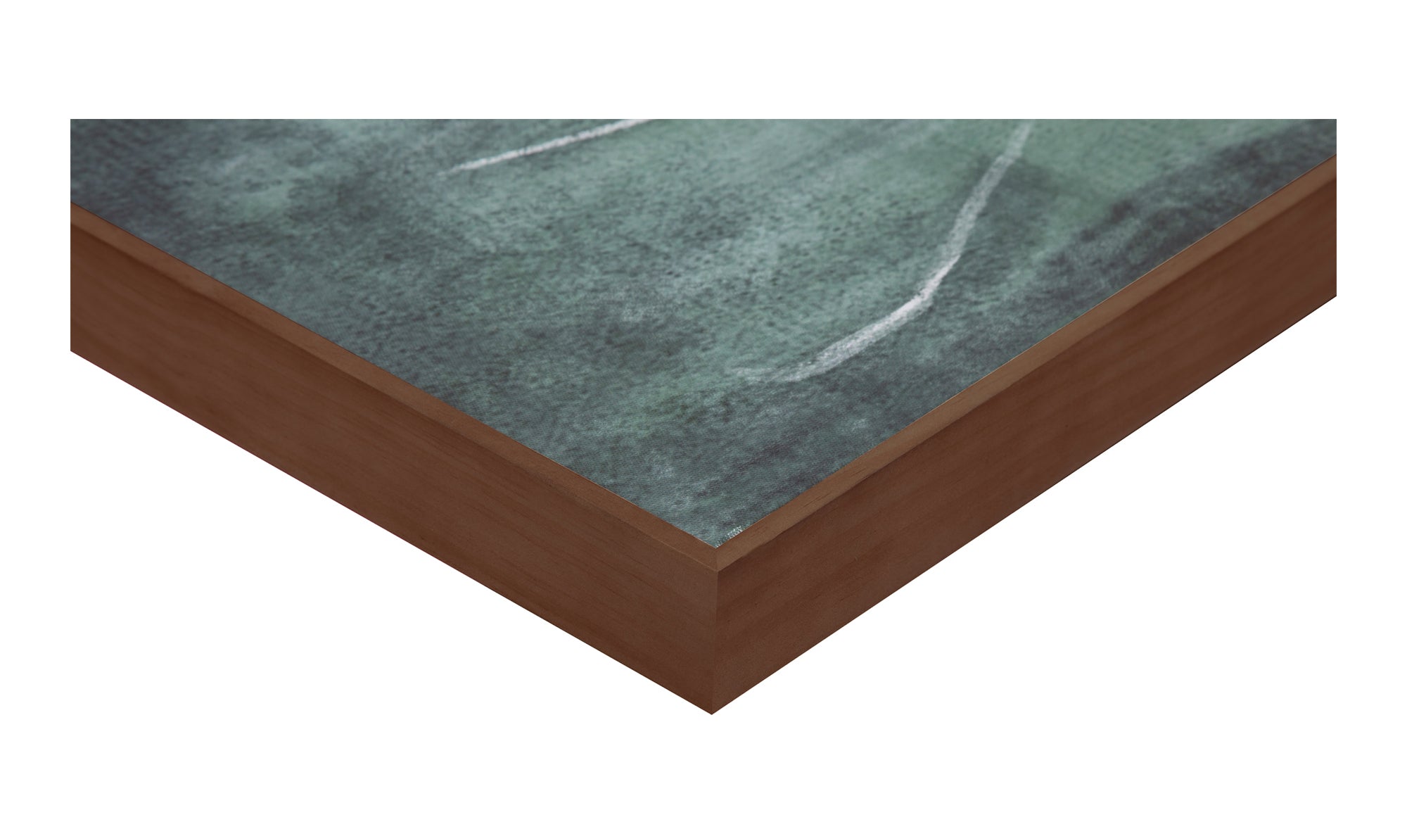 Impression Framed Painting Verdant Palette