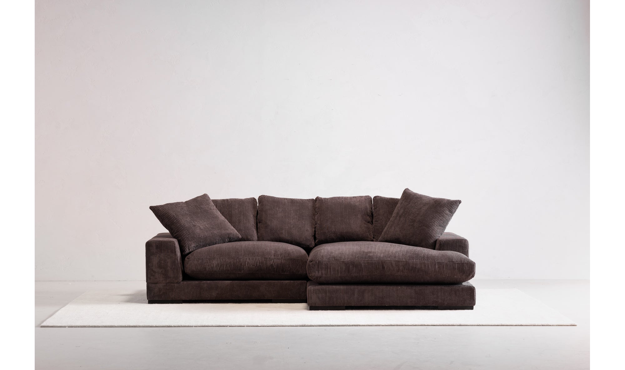Plunge Sectional Dark Brown