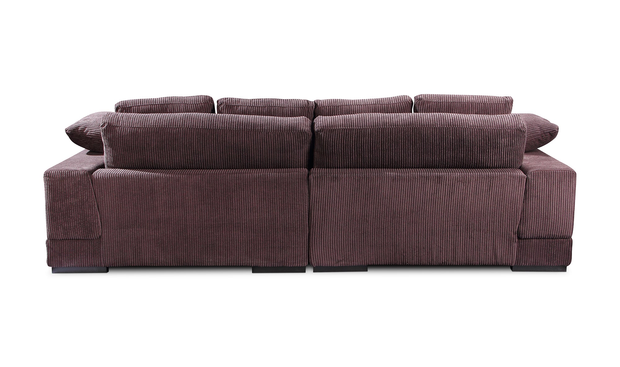 Plunge Sectional Dark Brown