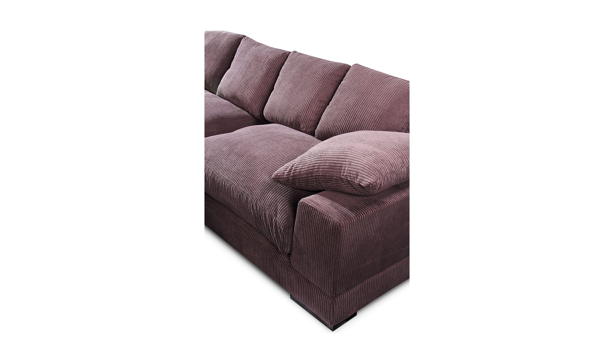Plunge Sectional Dark Brown