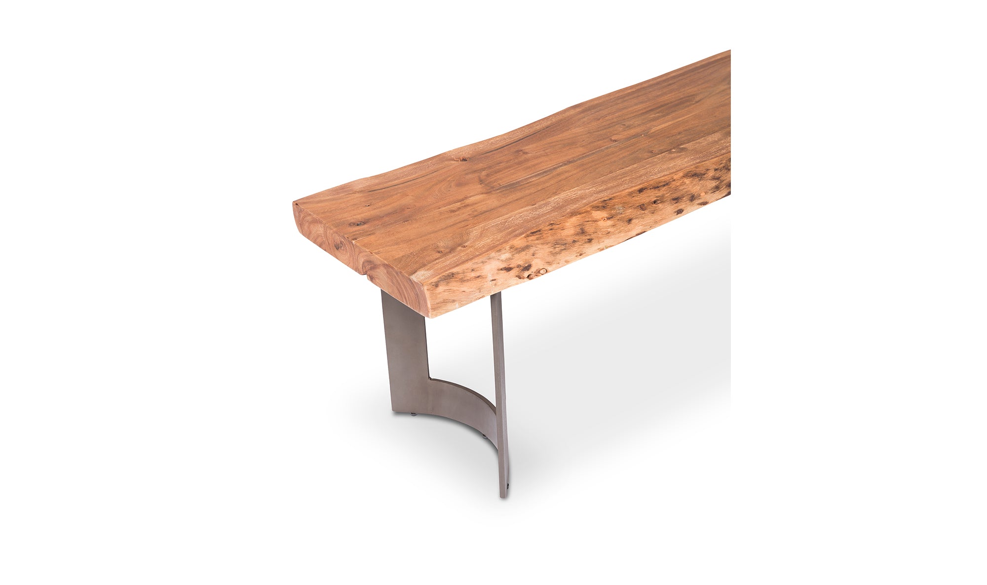 Bent Bench Small Brown