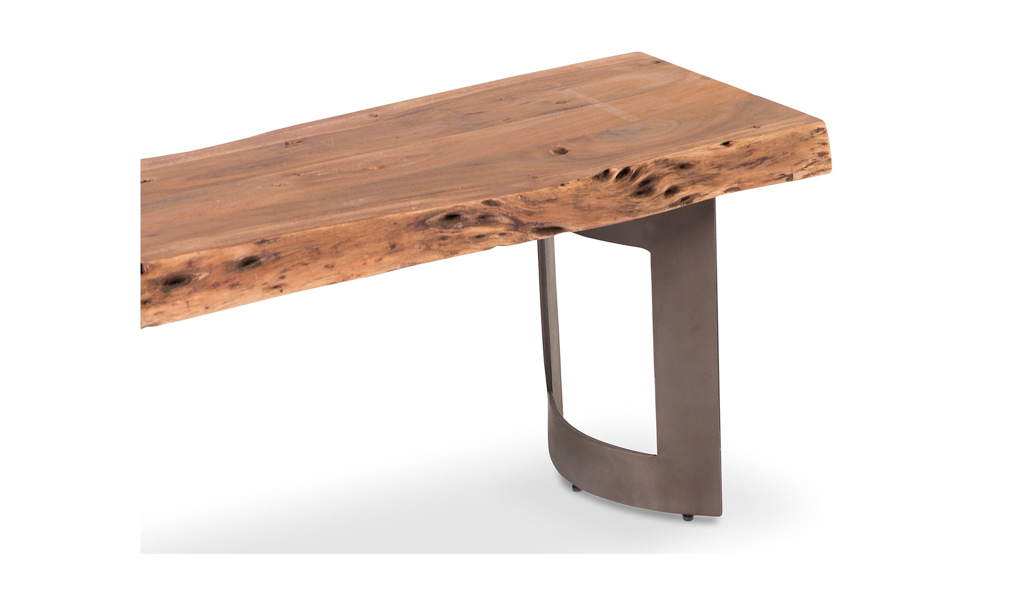 Bent Bench Small Brown