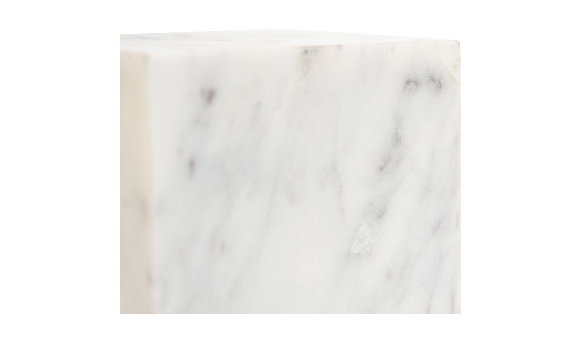 Cora Cube Tabletop Accent Banswara Purple White