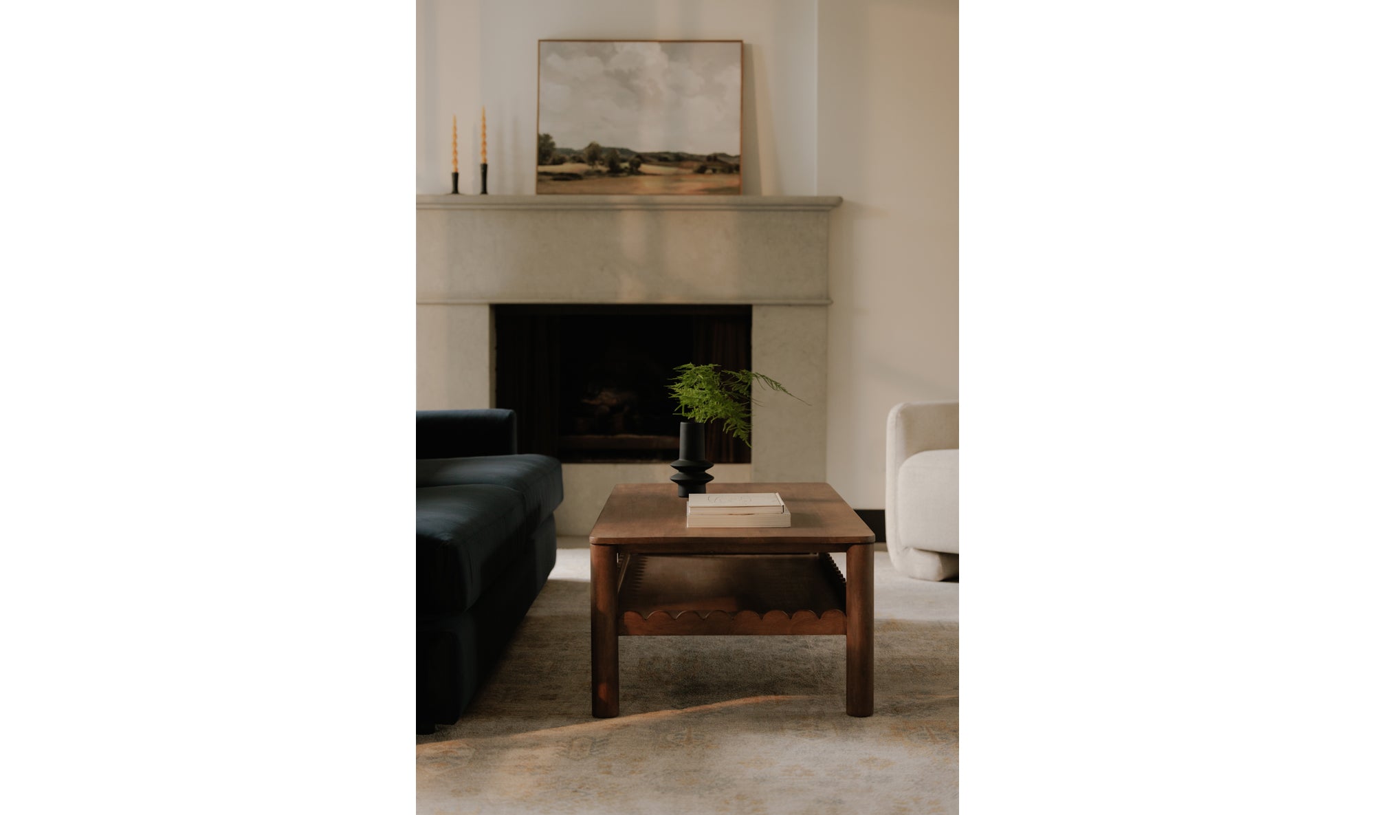 Wiley Coffee Table Vintage Brown