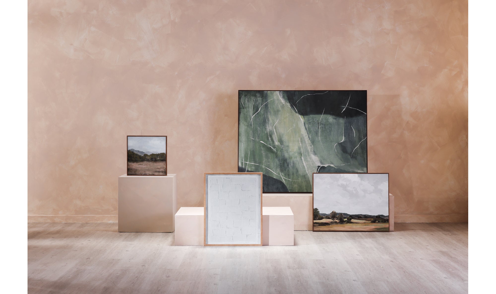 Vast Country Framed Painting