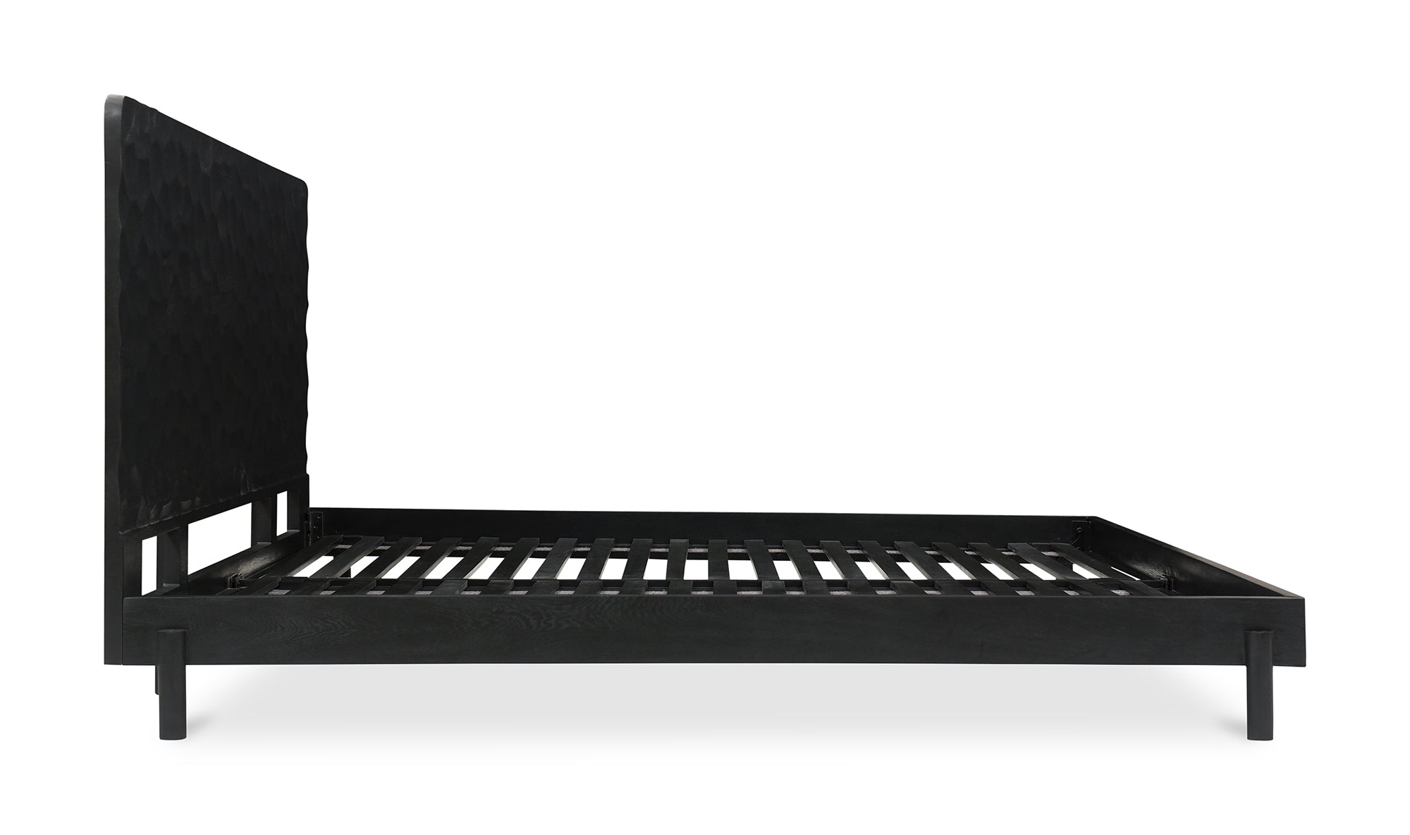 Misaki Queen Bed Black