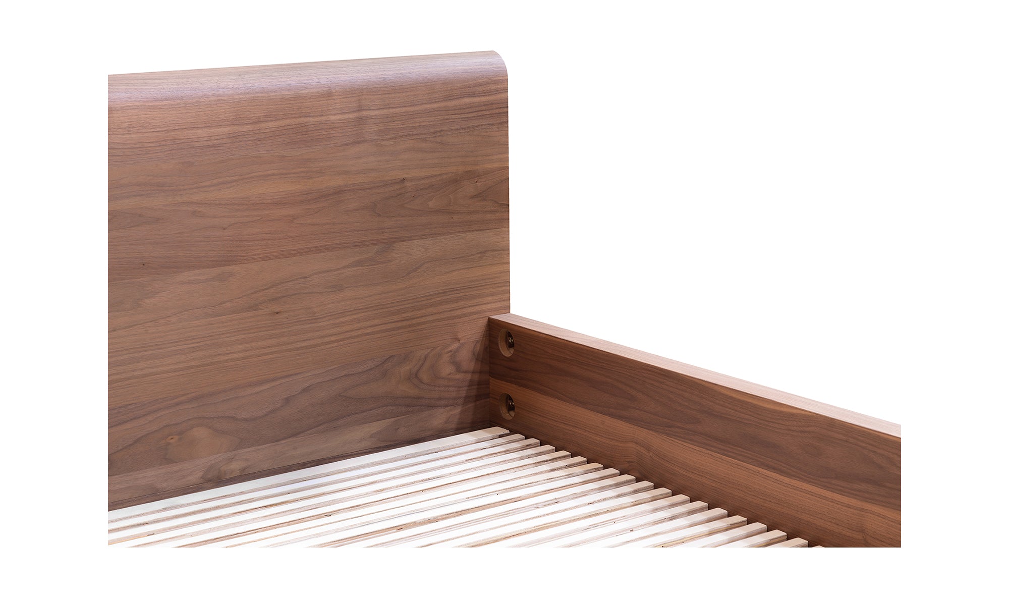 Round Off Bed Light Oak