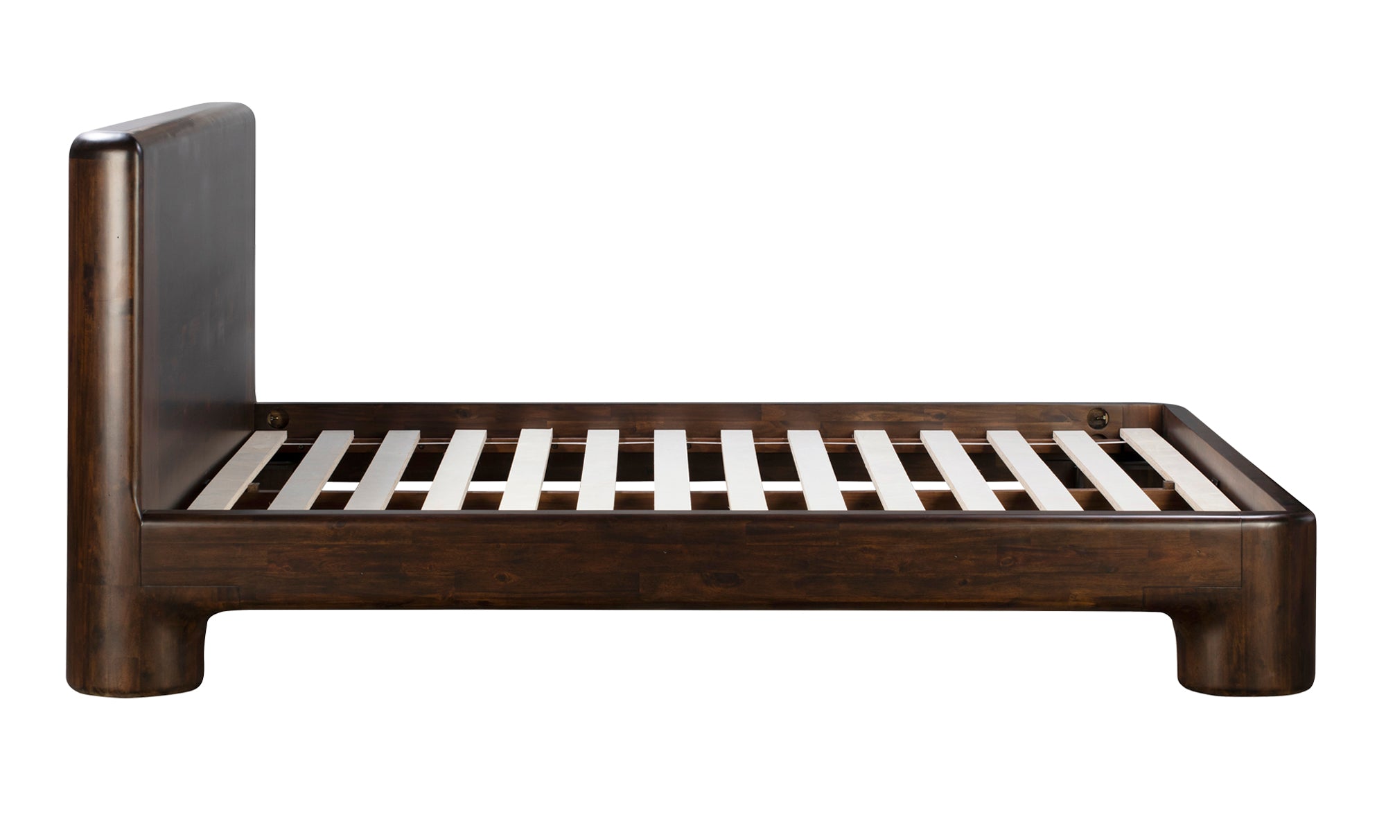 Rowan Bed Queen Dark Brown