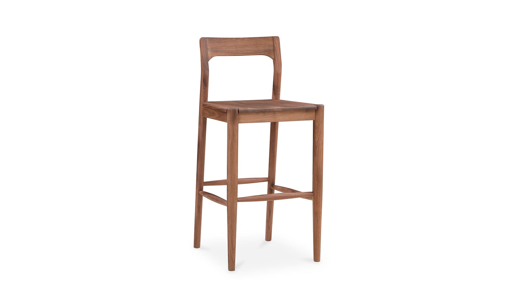 Owing Barstool Walnut Brown