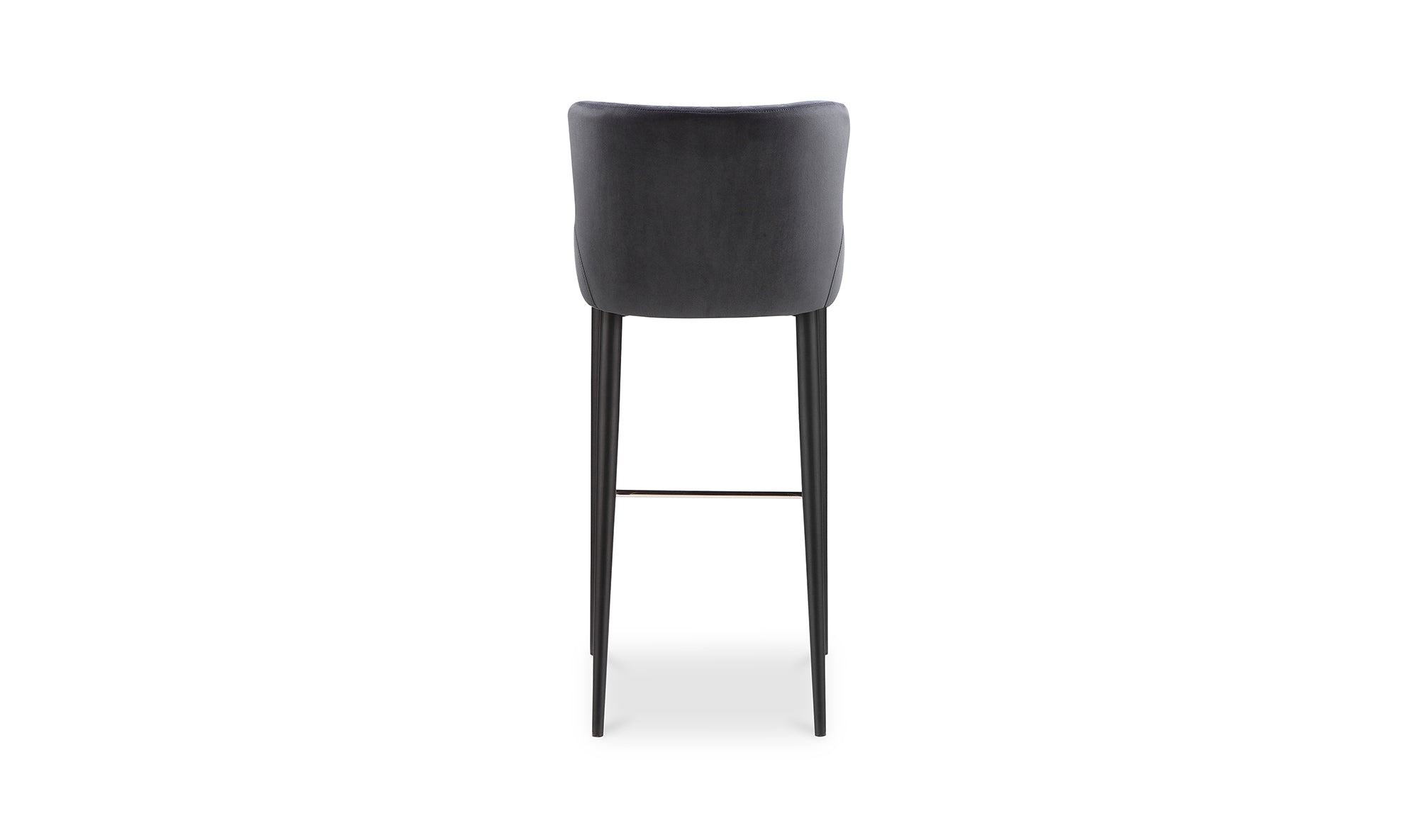 Etta Bar Stool Dark Grey