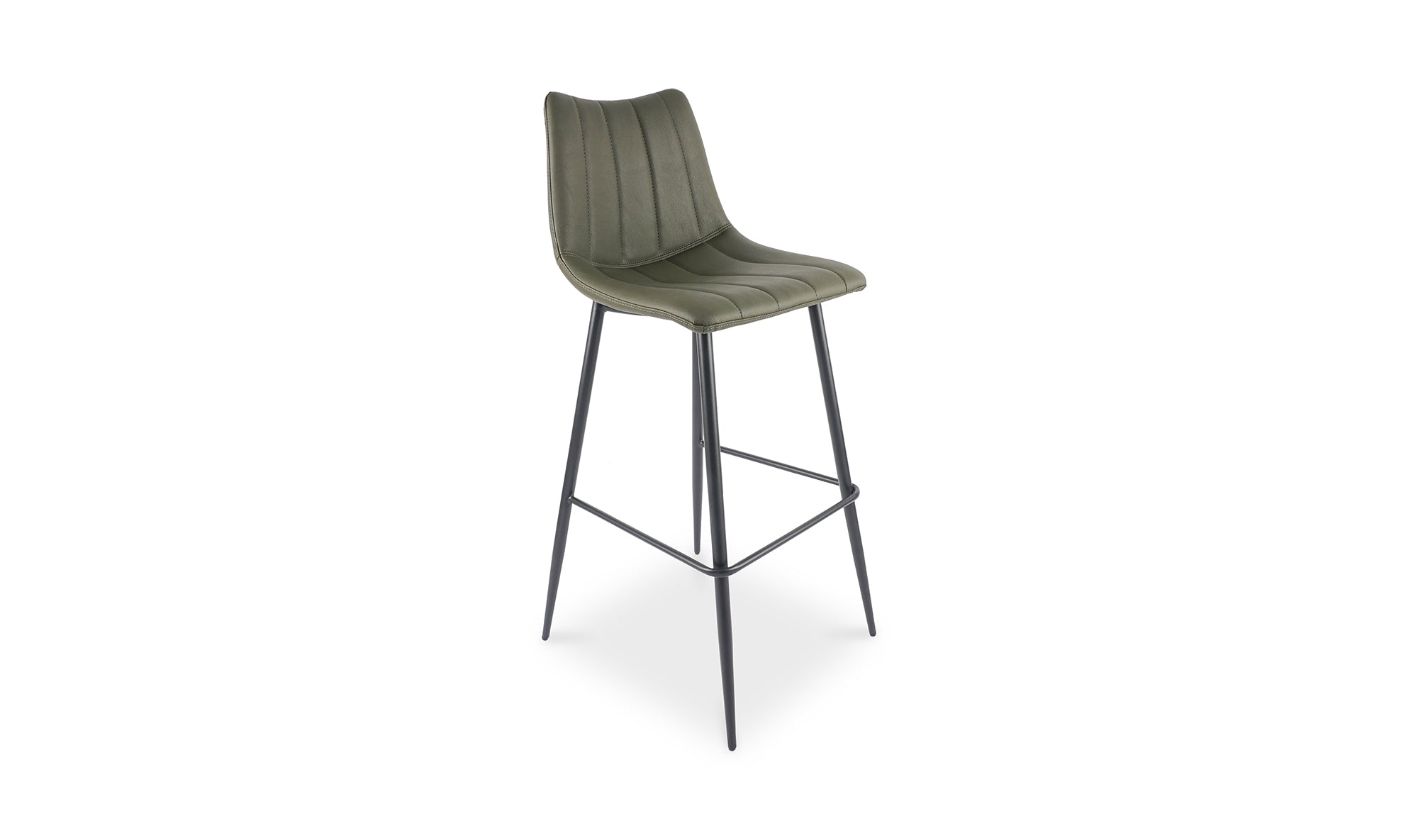 Alibi Bar Stool Dark Green-Set of Two