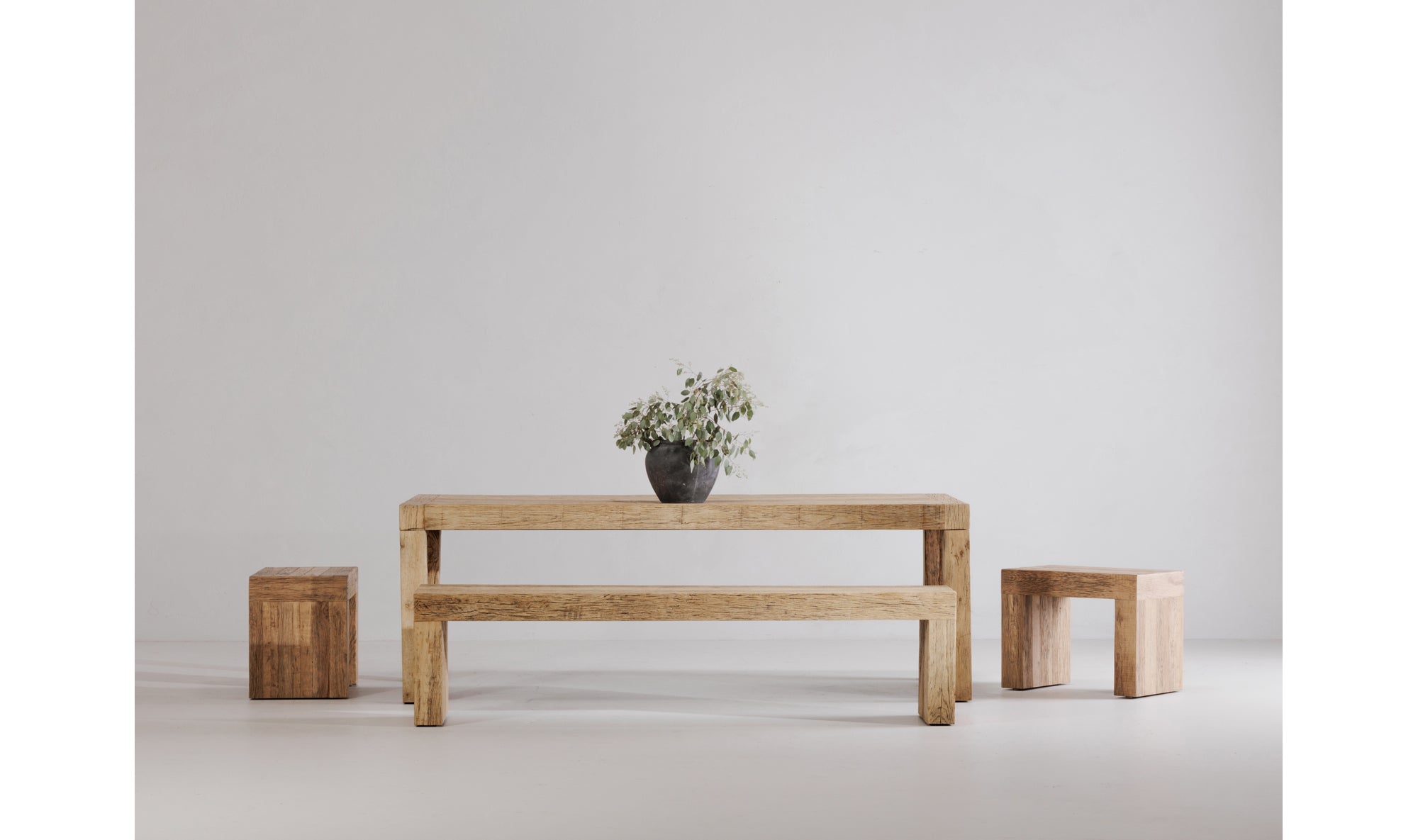 Evander Dining Stool Natural