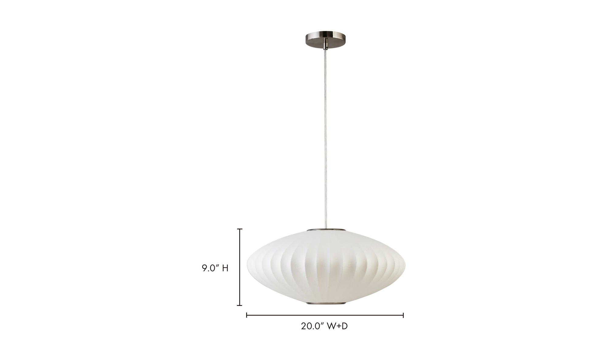 Lys Pendant Light Silver