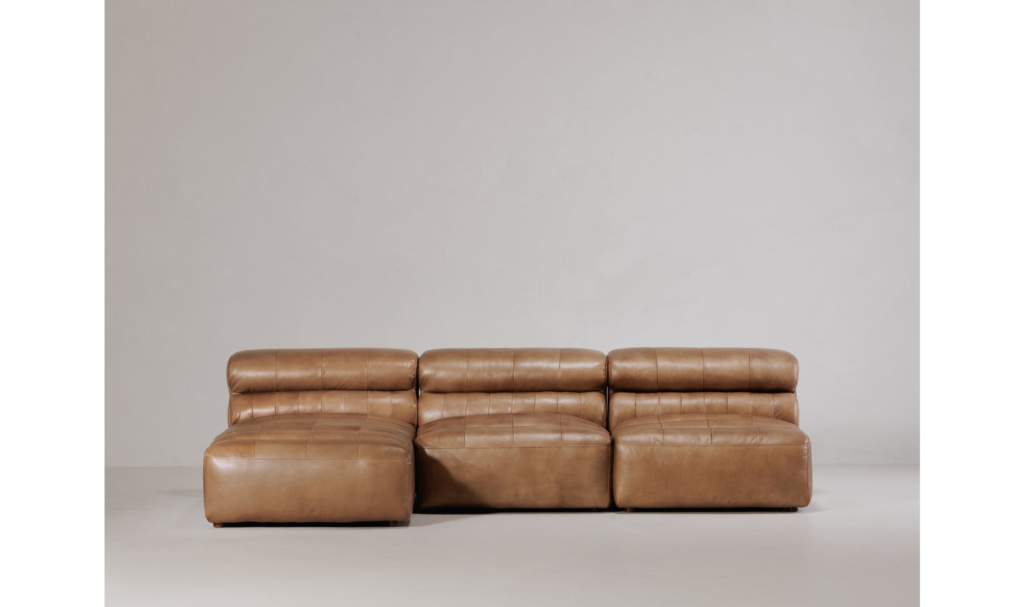 Ramsay Leather Chaise
