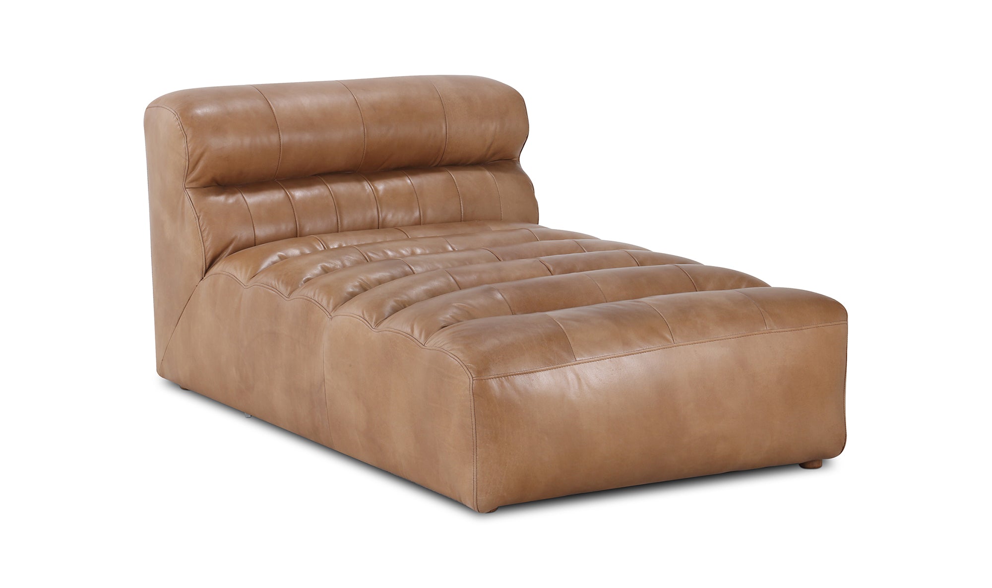 Ramsay Leather Chaise