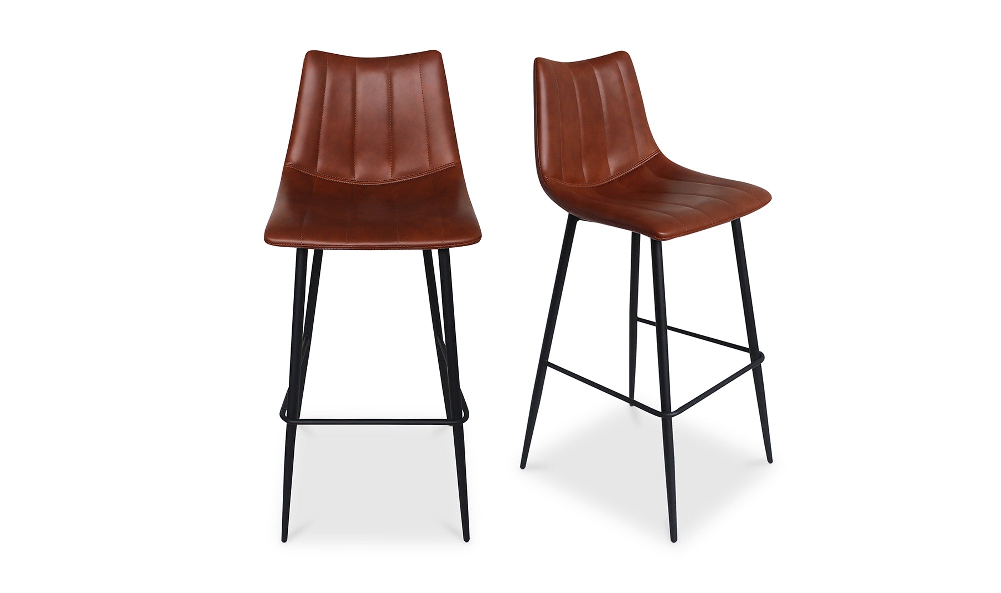 Alibi Bar Stool Brown-Set of Two