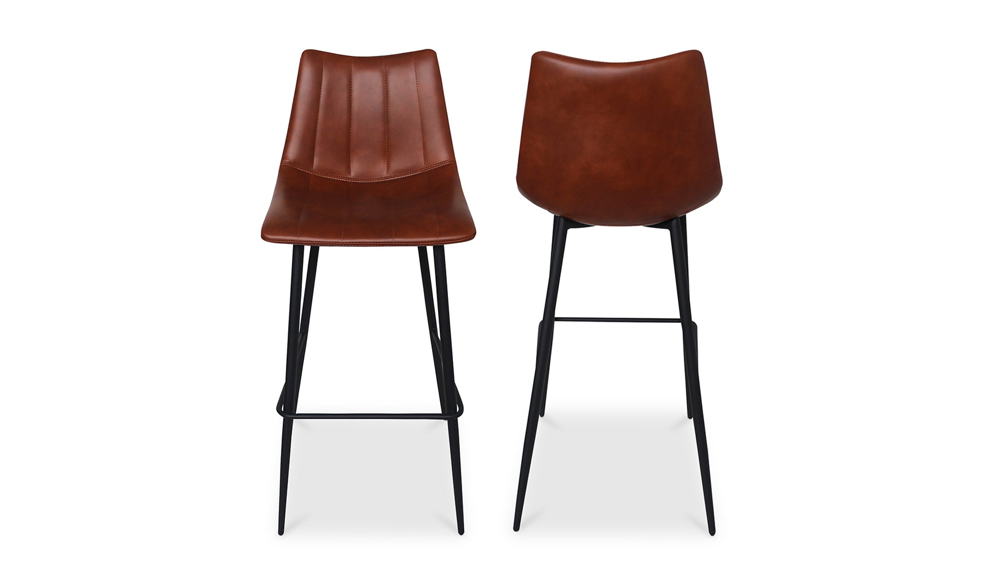 Alibi Bar Stool Brown-Set of Two