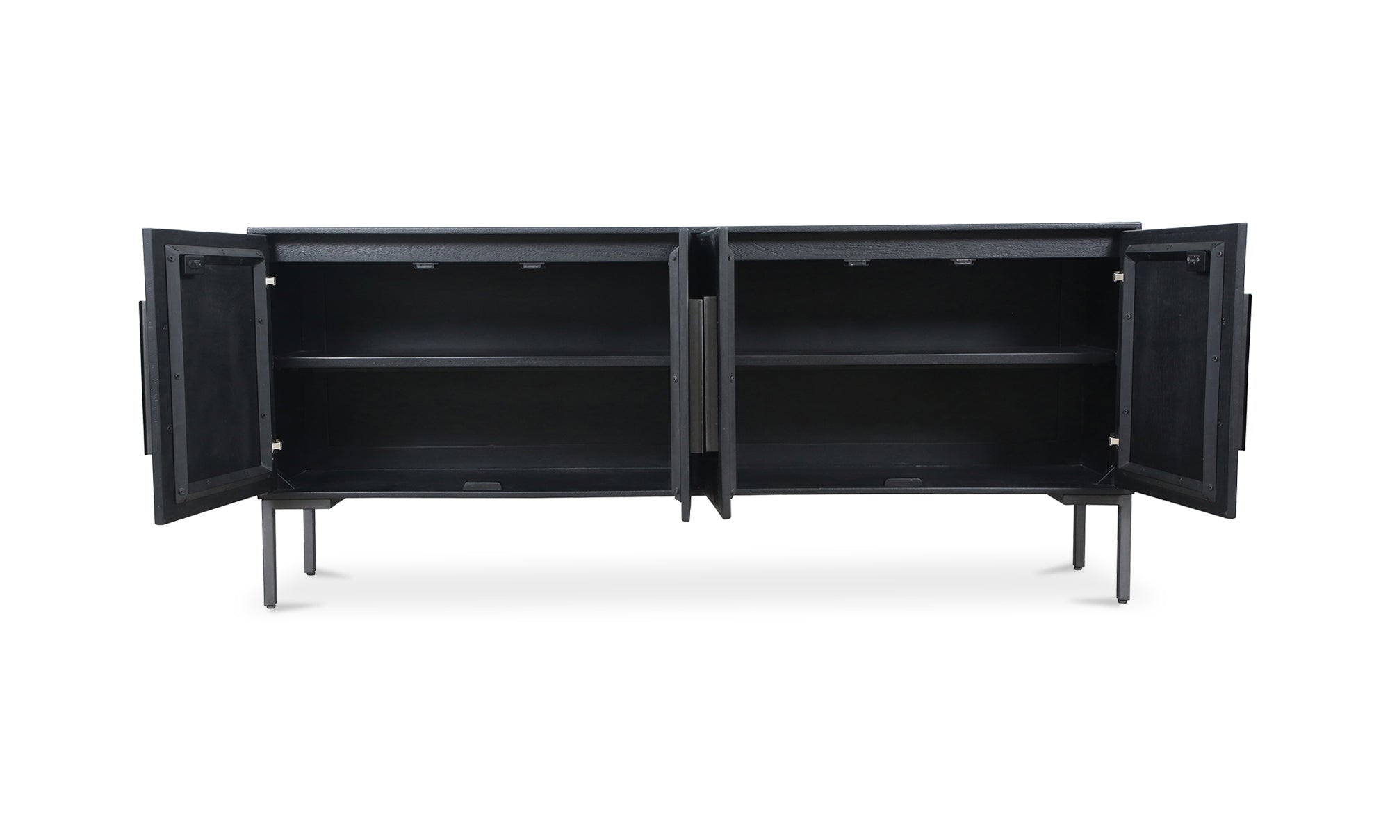 Fishbone Sideboard Black