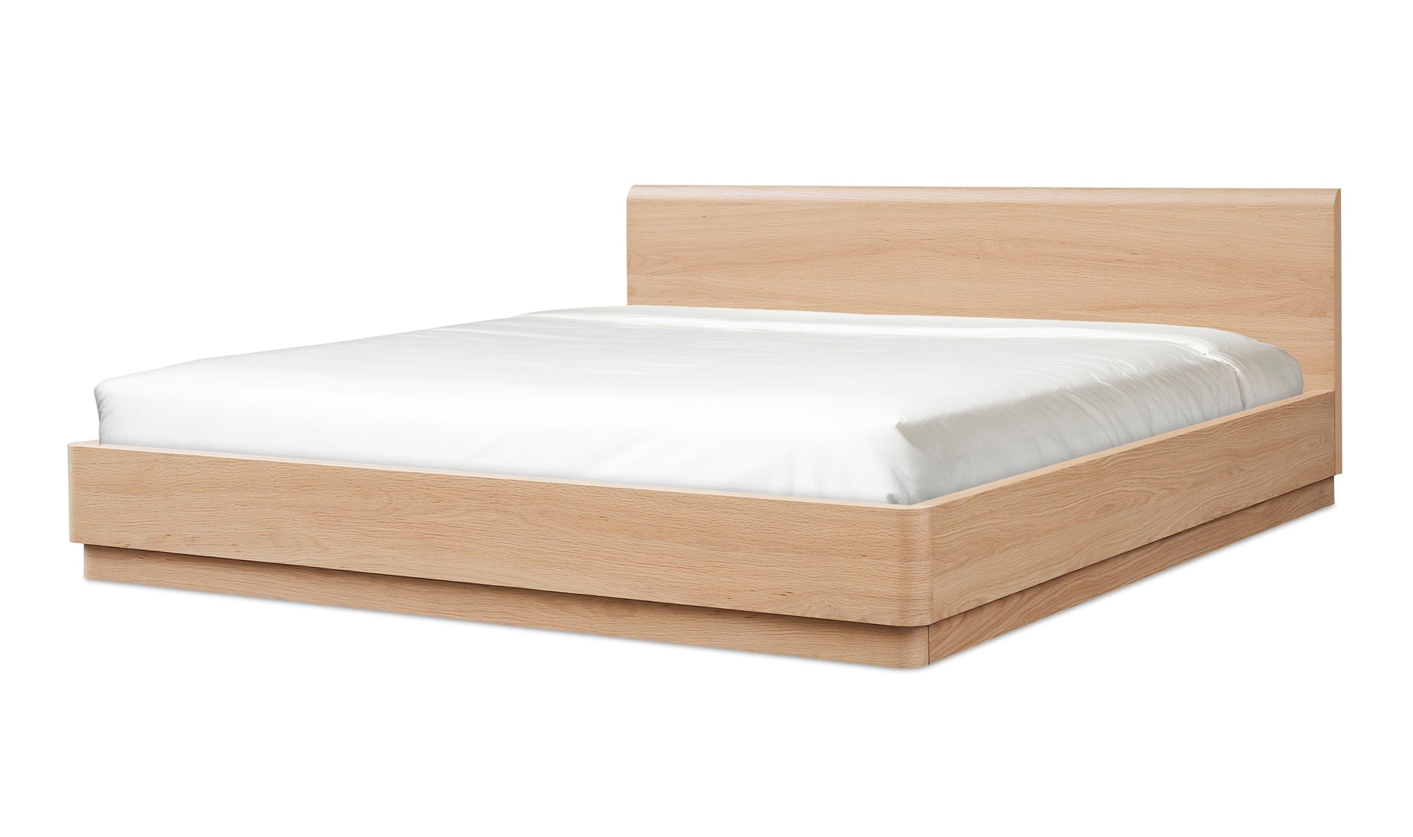 Round Off Bed Light Oak