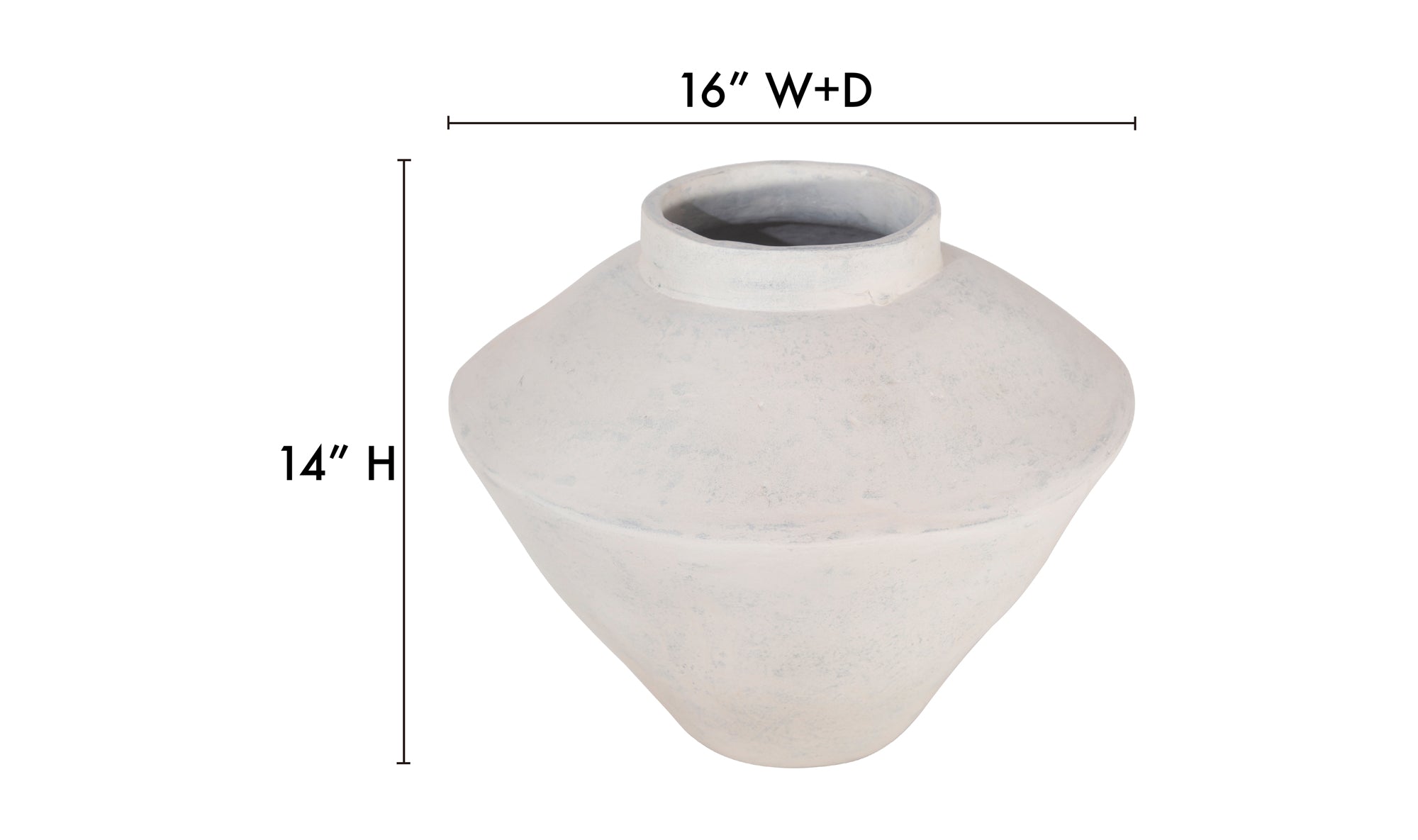 Raja Large Decorative Vessel Beige