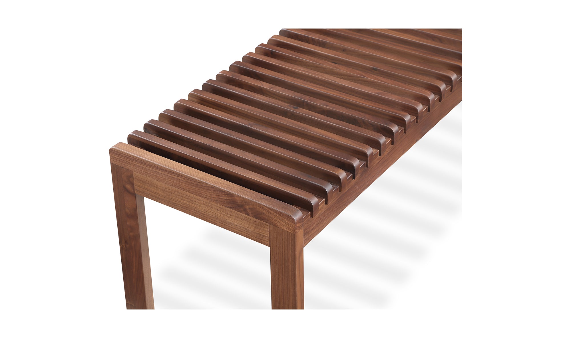 Rohe Bench Walnut Brown