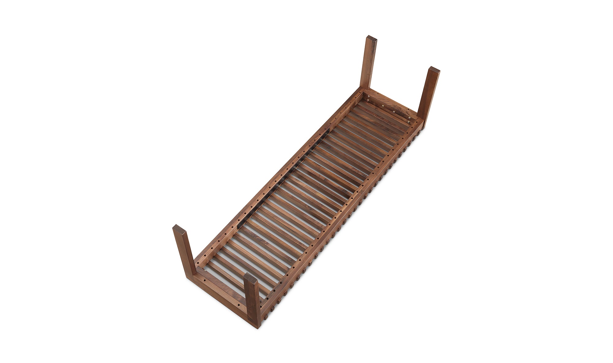 Rohe Bench Walnut Brown