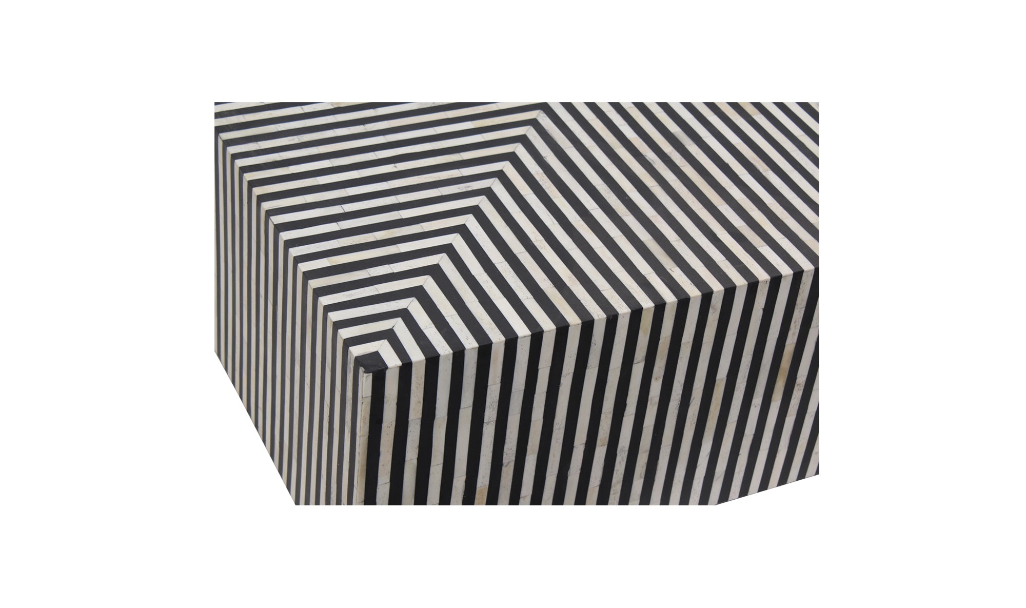 Terning Coffee Table Black and White