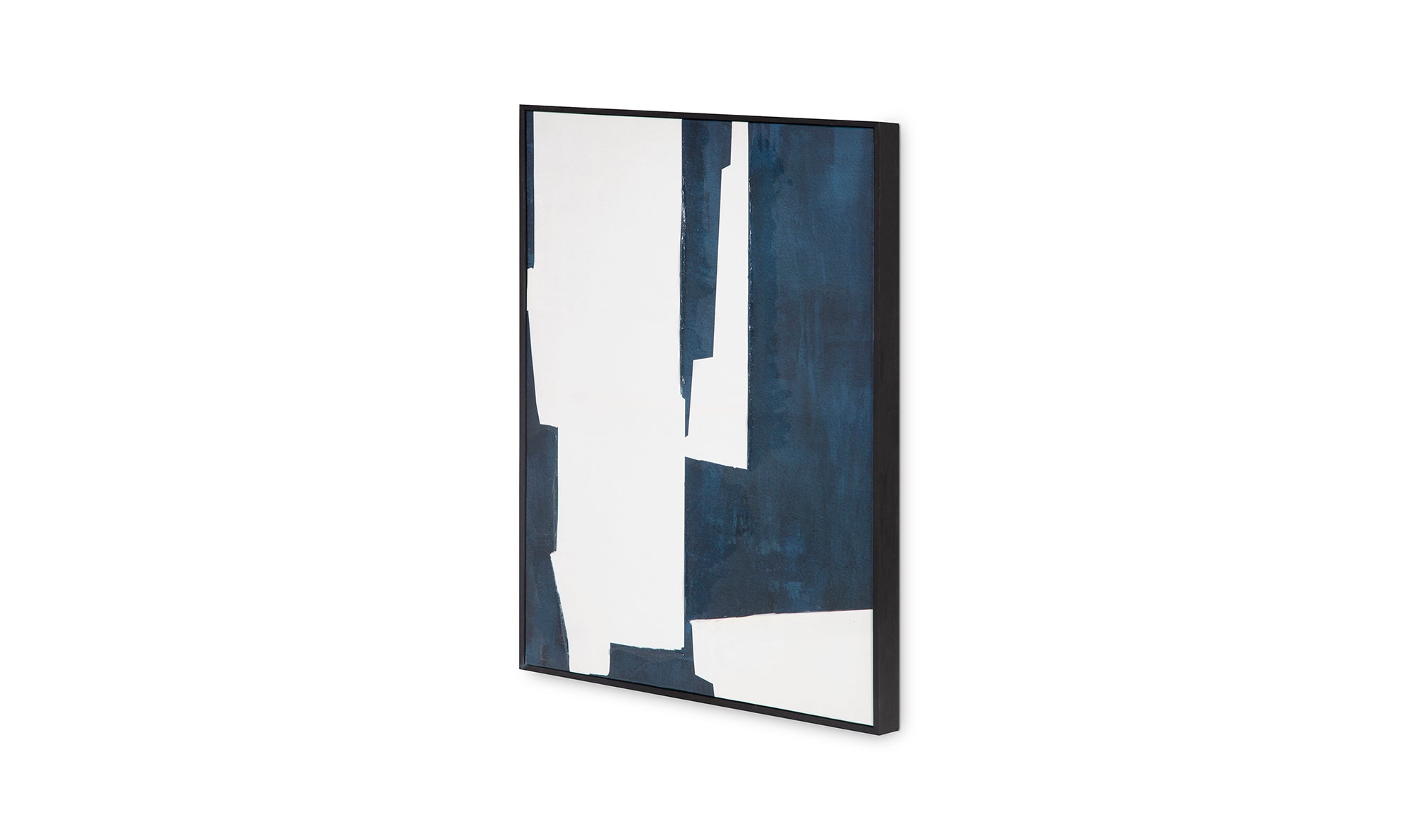 Mica 2 Framed Painting Navy