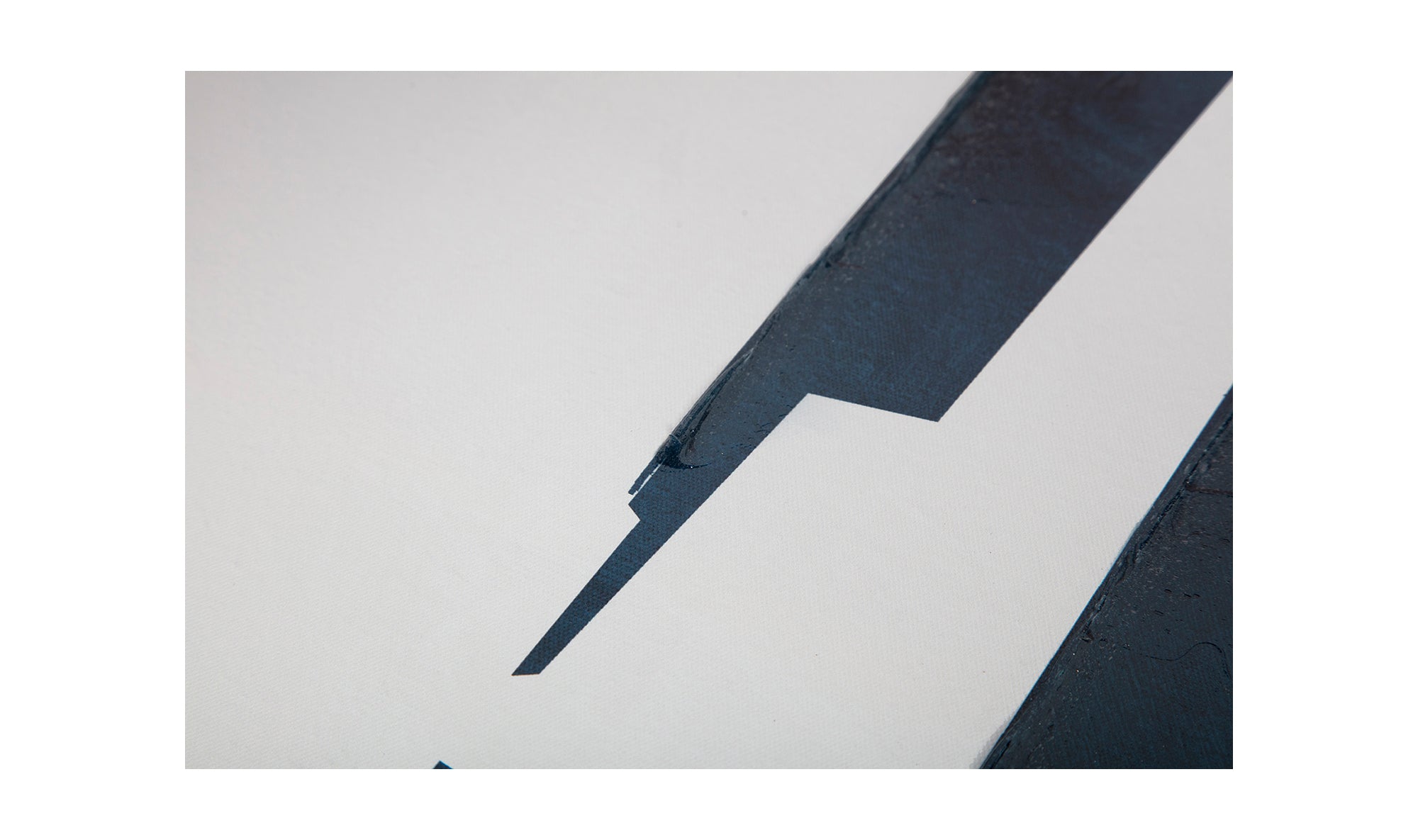 Mica 2 Framed Painting Navy