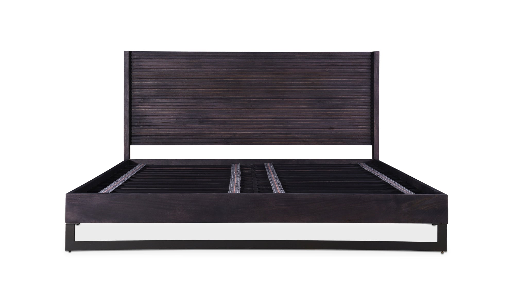 Paloma Queen Bed Charcoal Grey