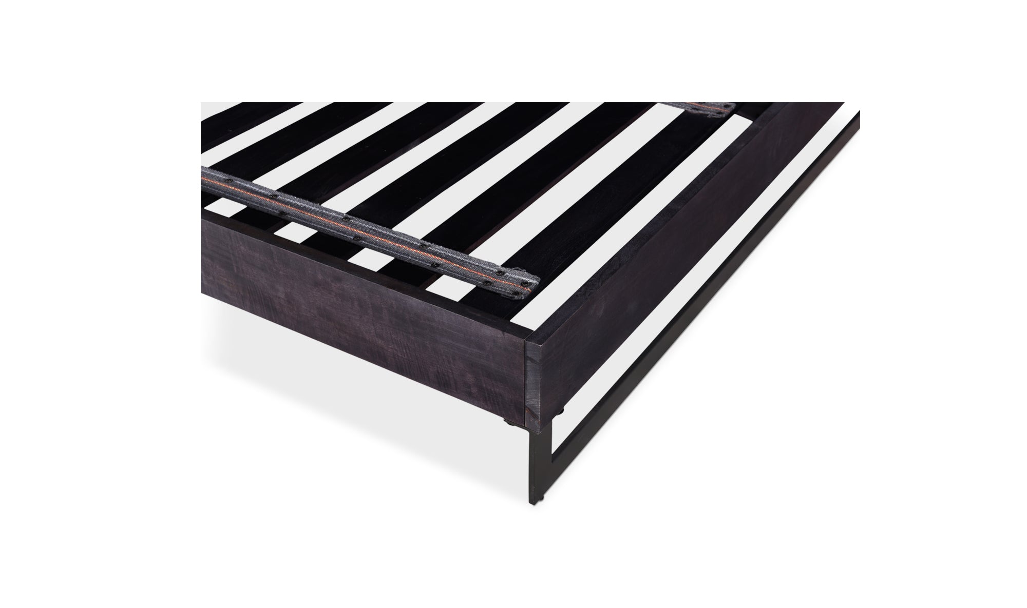 Paloma Queen Bed Charcoal Grey