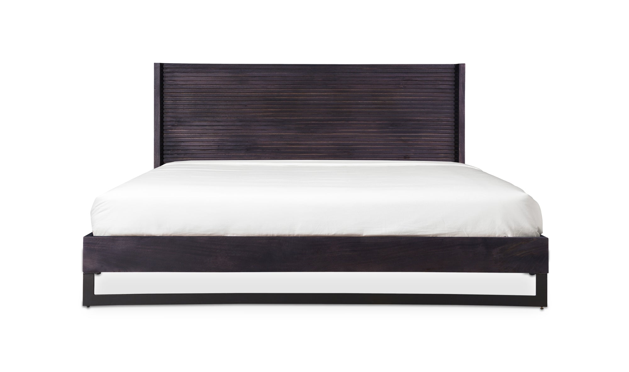 Paloma Queen Bed Charcoal Grey