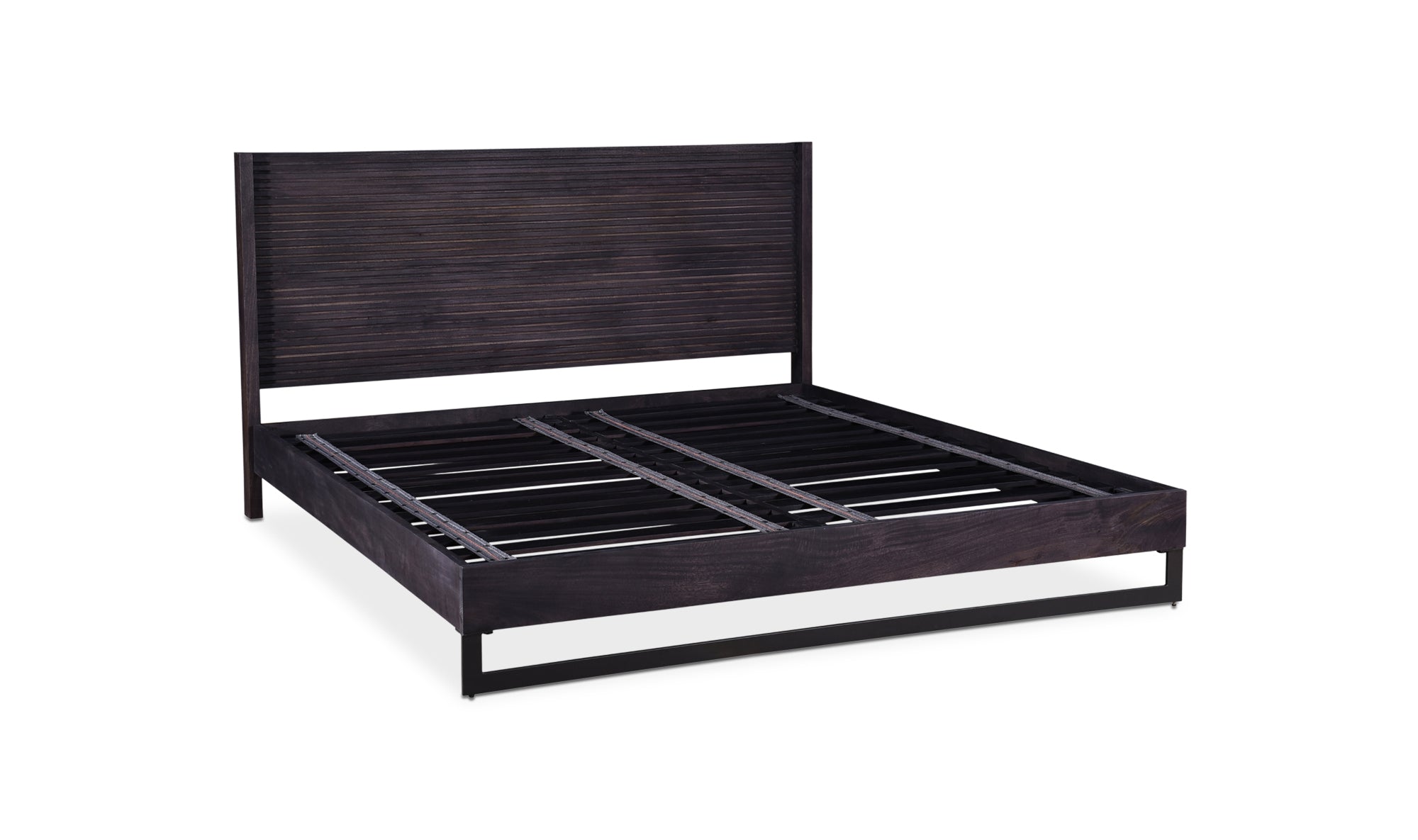 Paloma King Bed Charcoal Grey