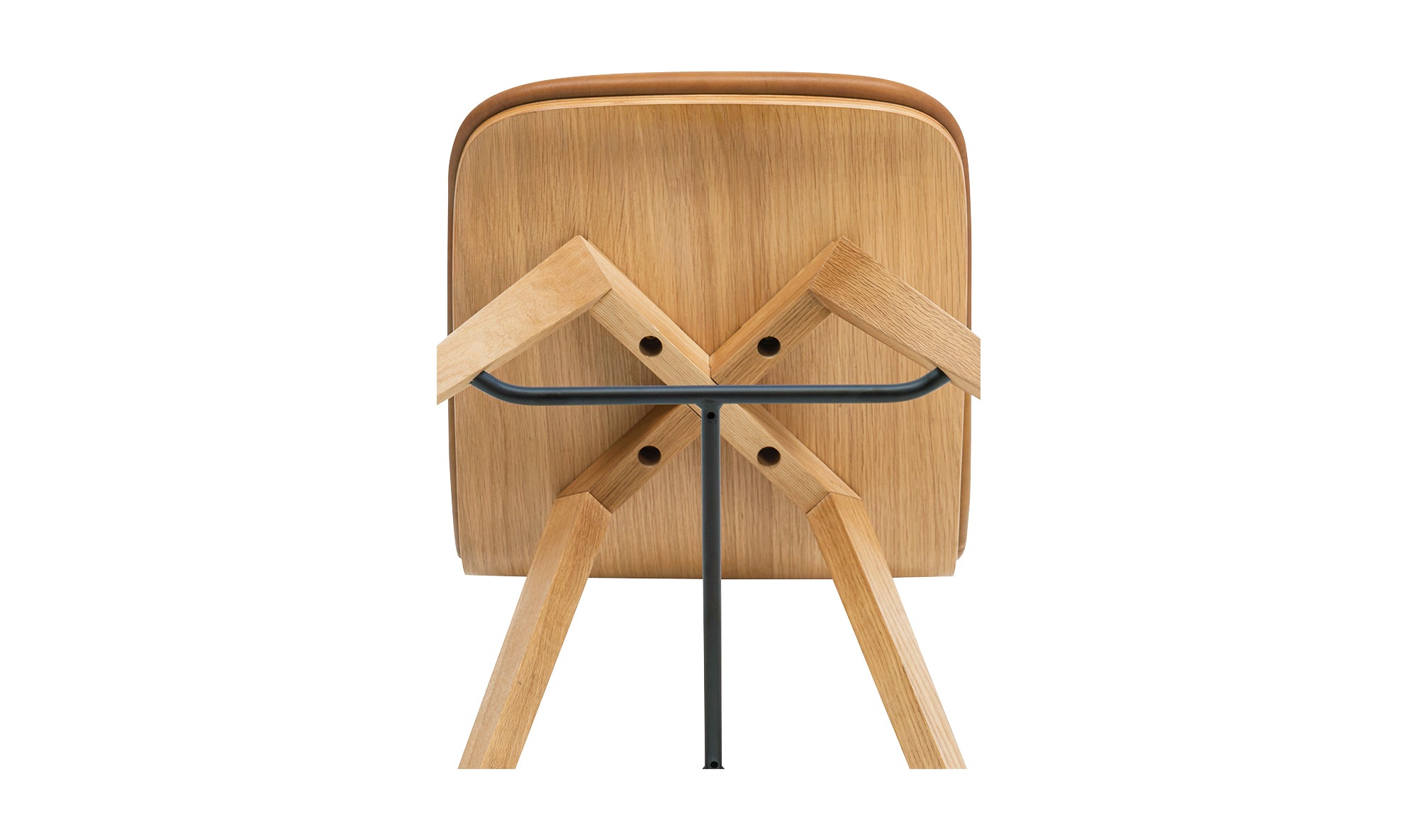 Napoli Leather Counter Stool