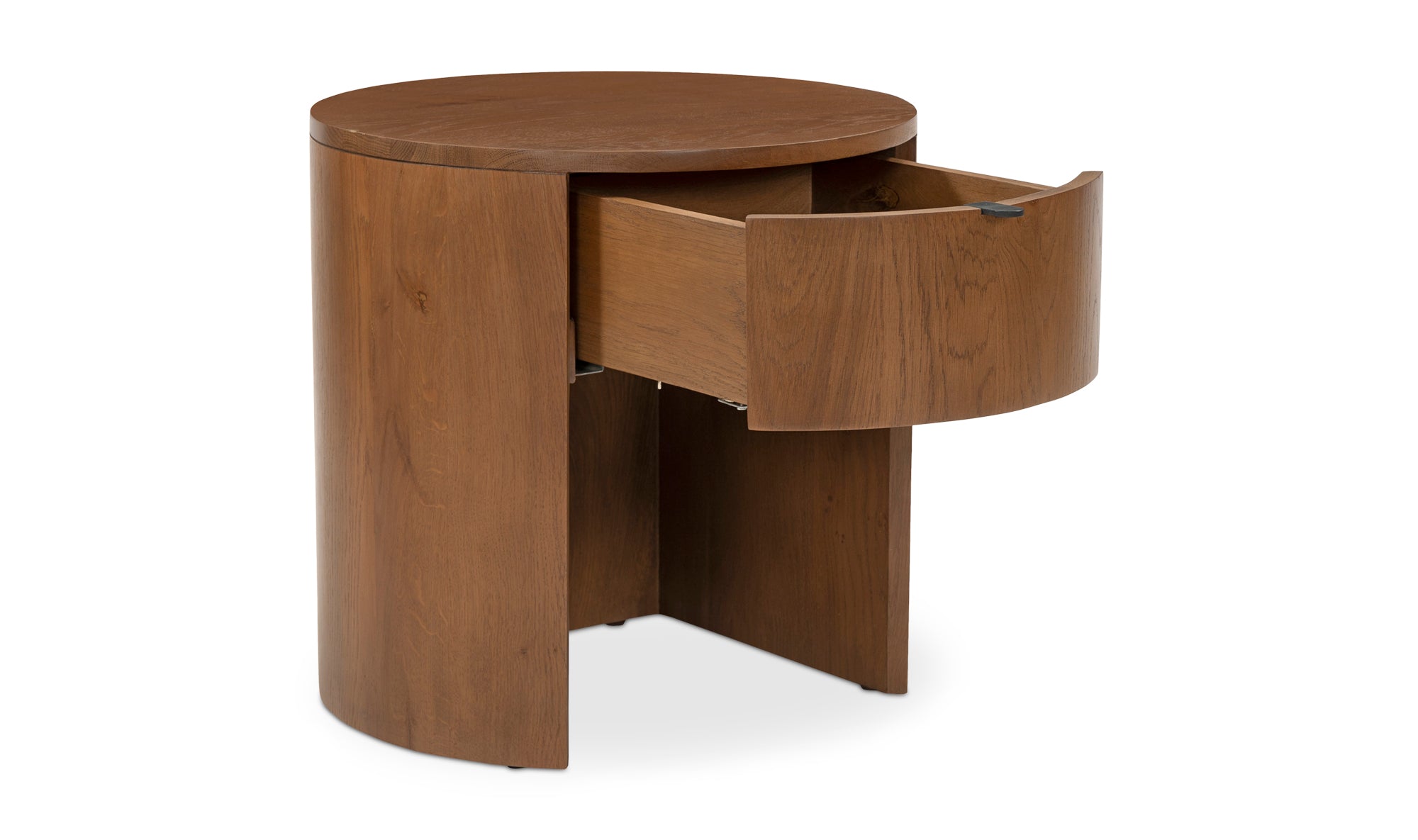 Theo One Drawer Nightstand Brown