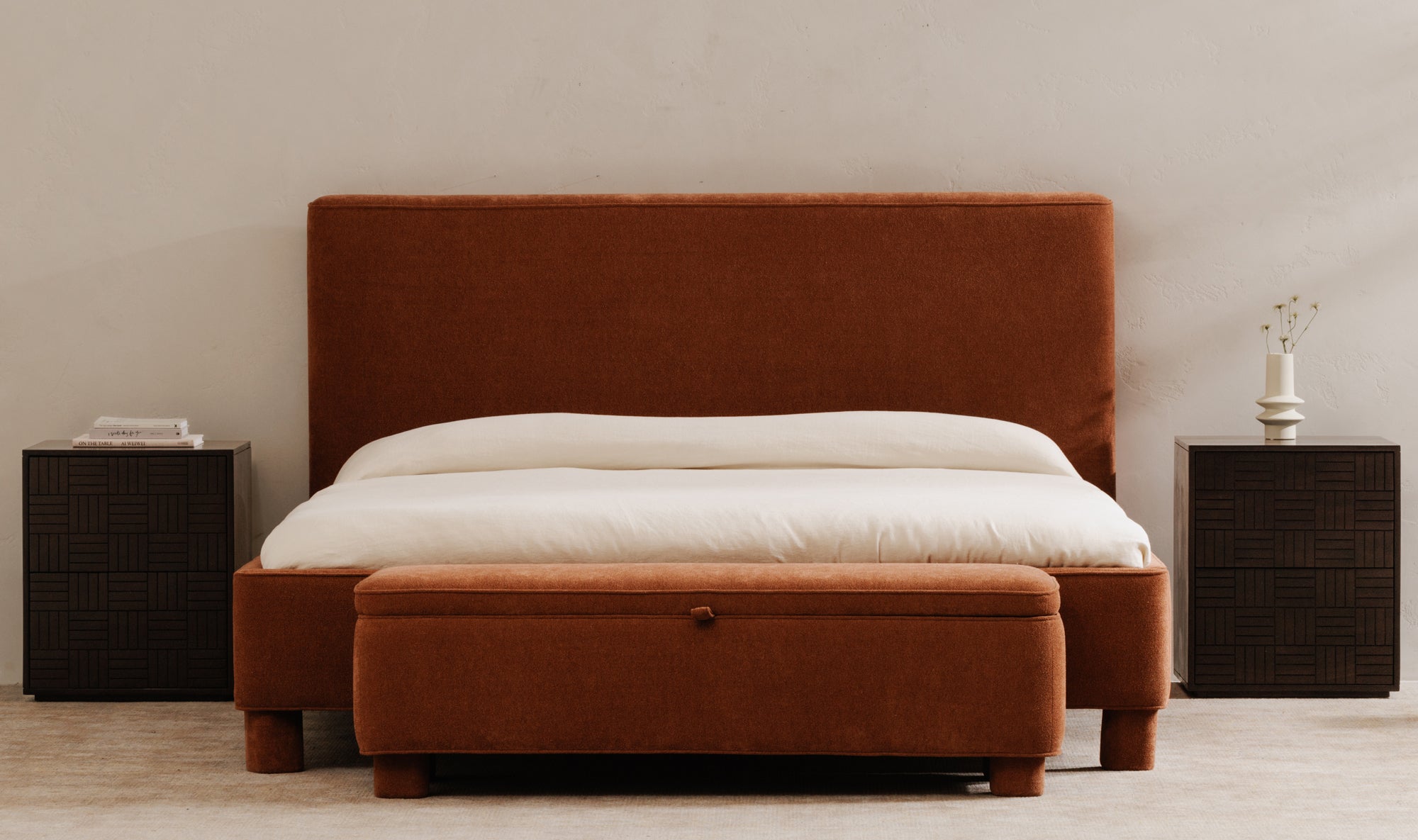 Ichigo Storage Bench Deep Orange