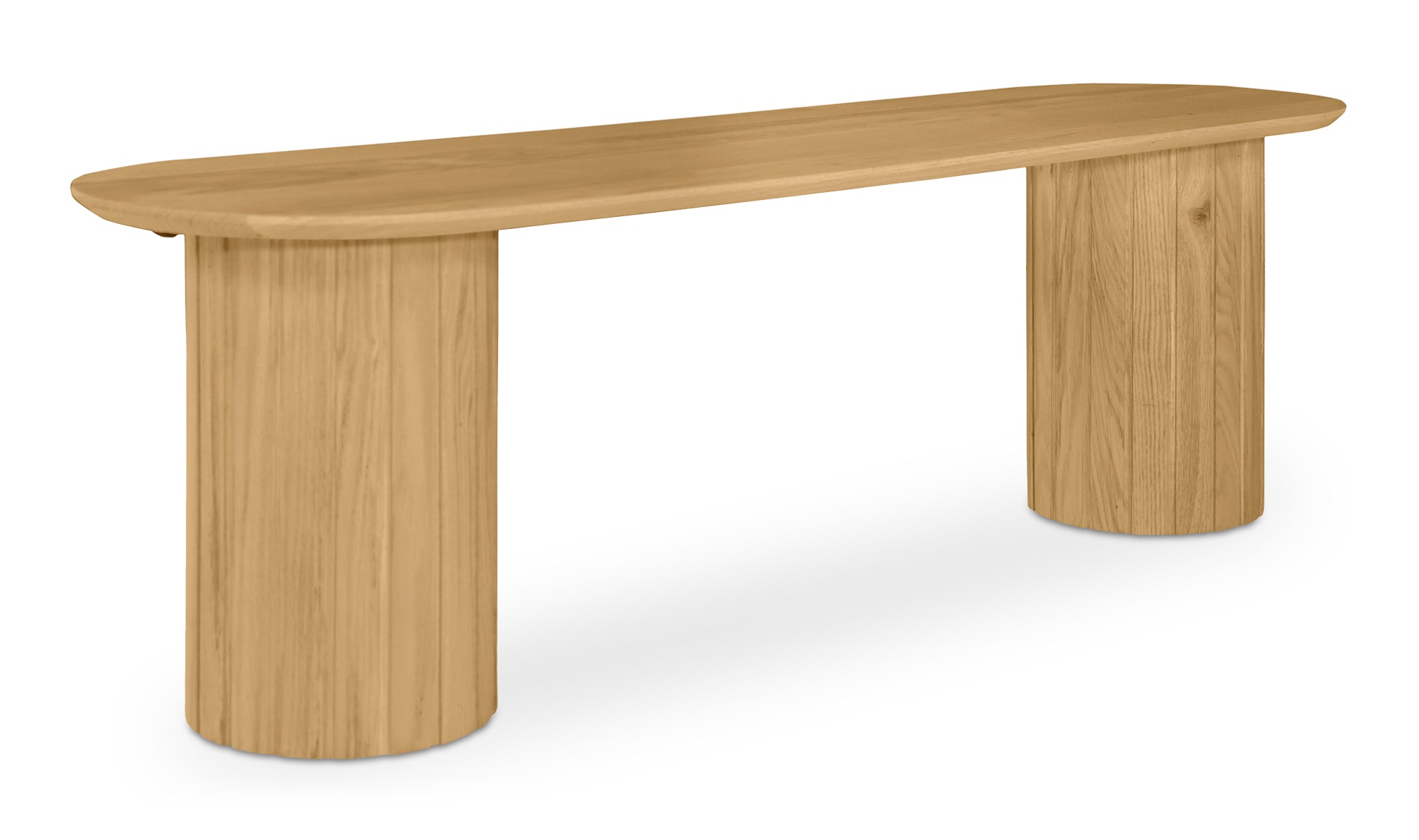 Povera Dining Bench Natural Oak