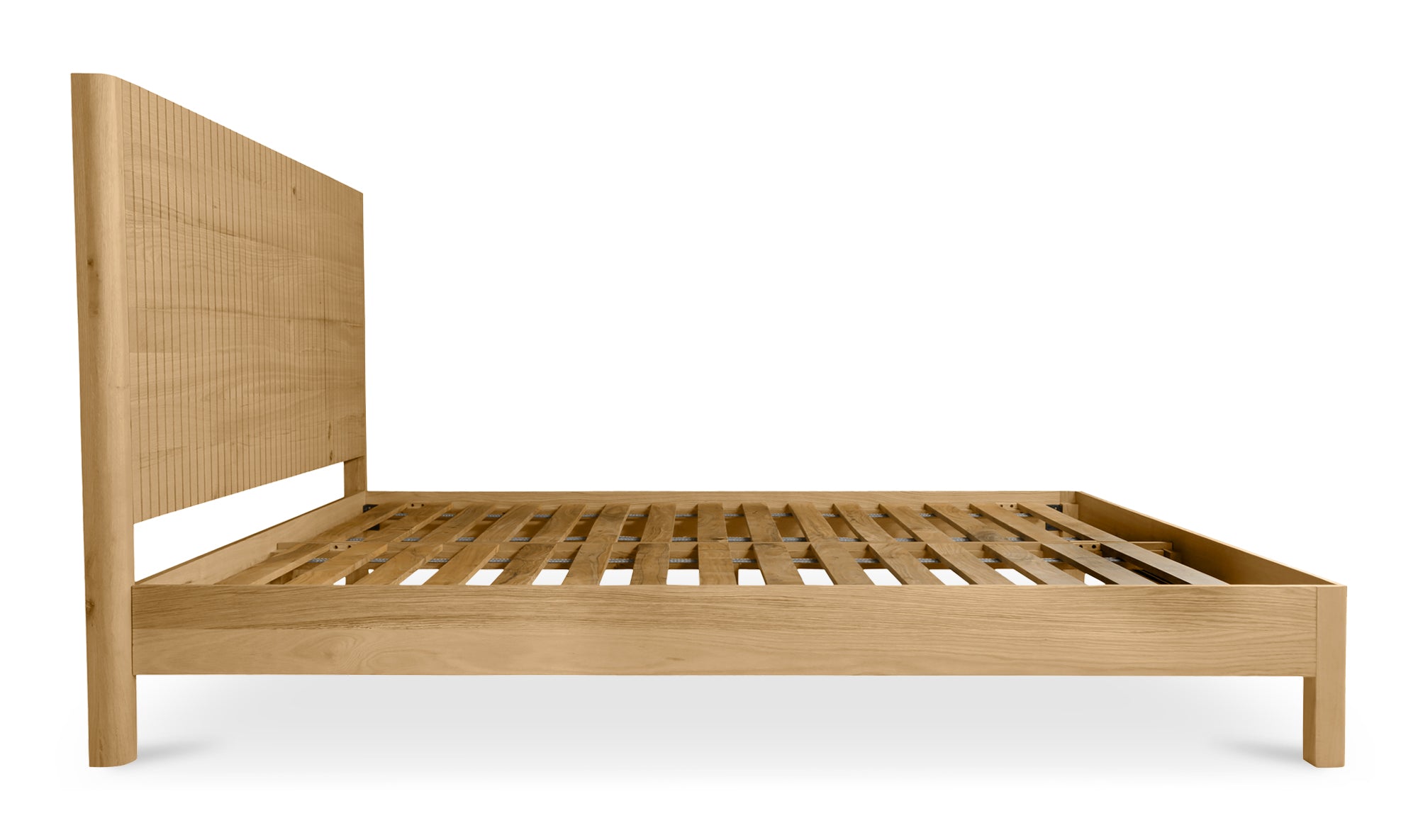 Povera King Bed Natural Oak