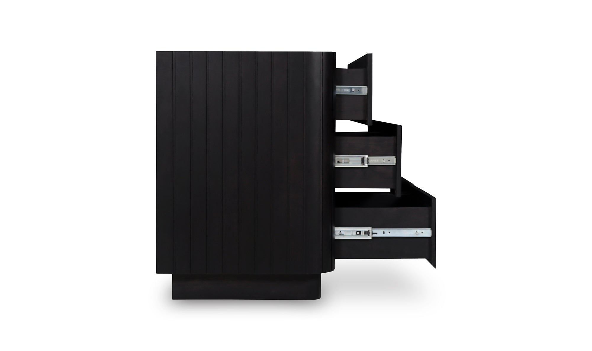 Povera 6 Drawer Dresser Black