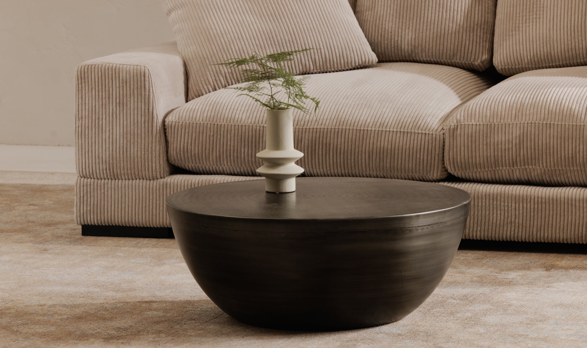 Conga Coffee Table Antique Zinc